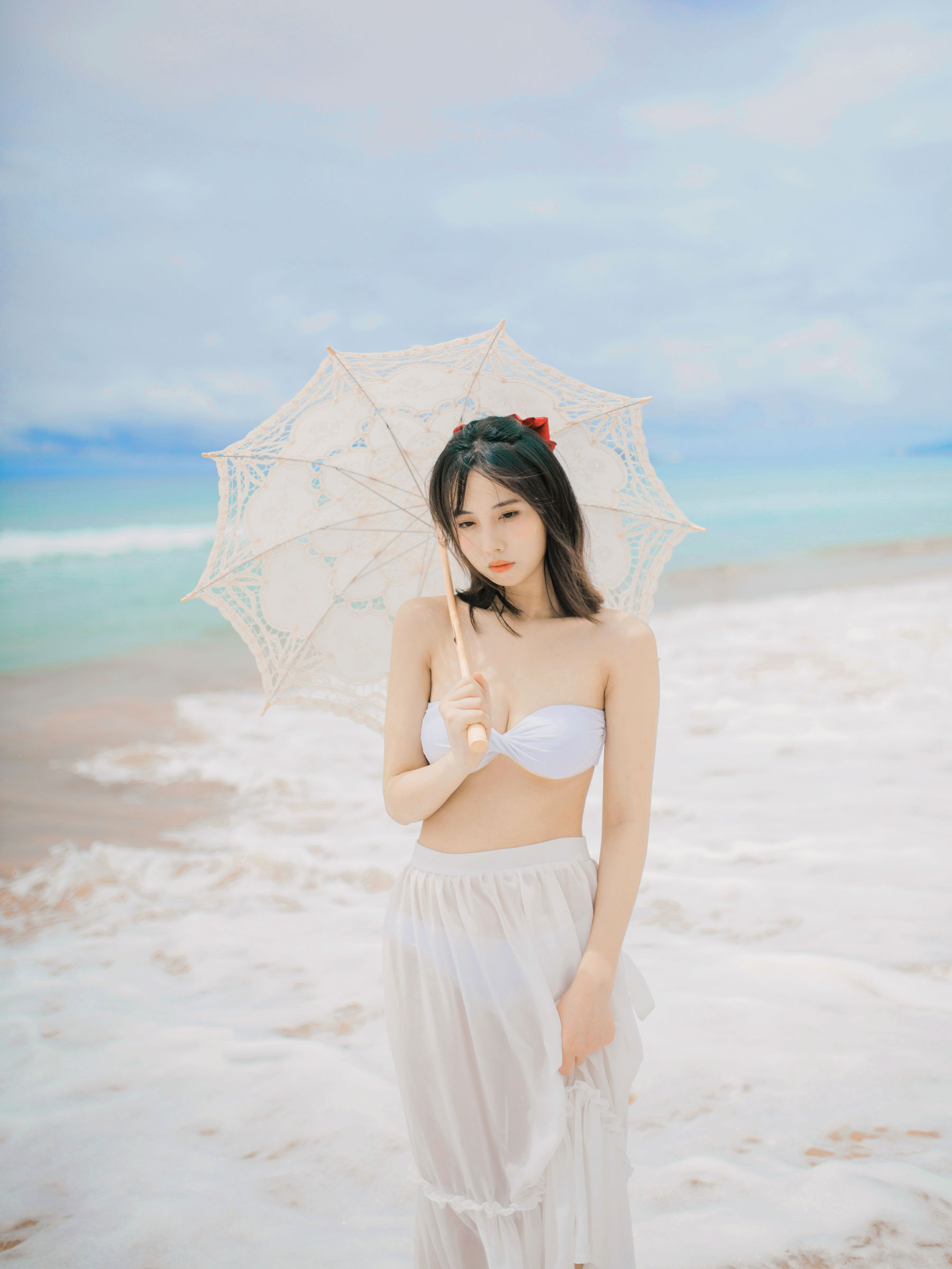 次元少女念雪ww – 听海 [36P]