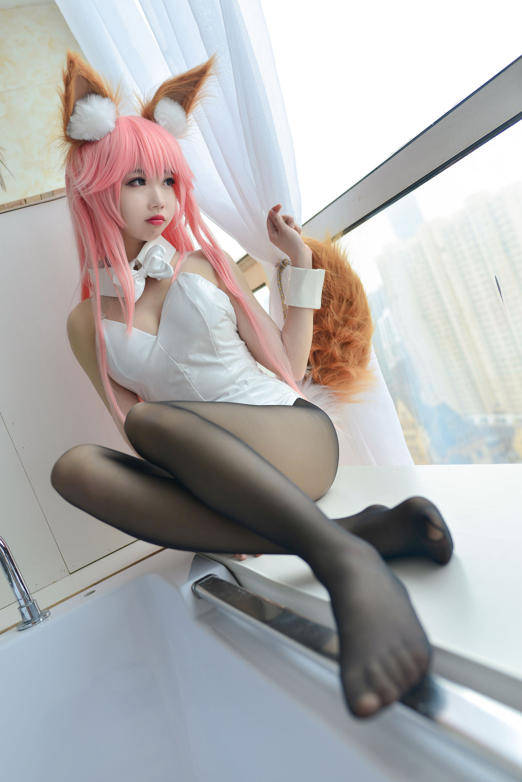 Cos小姐姐雪琪 玉藻前兔女郎 [30P]