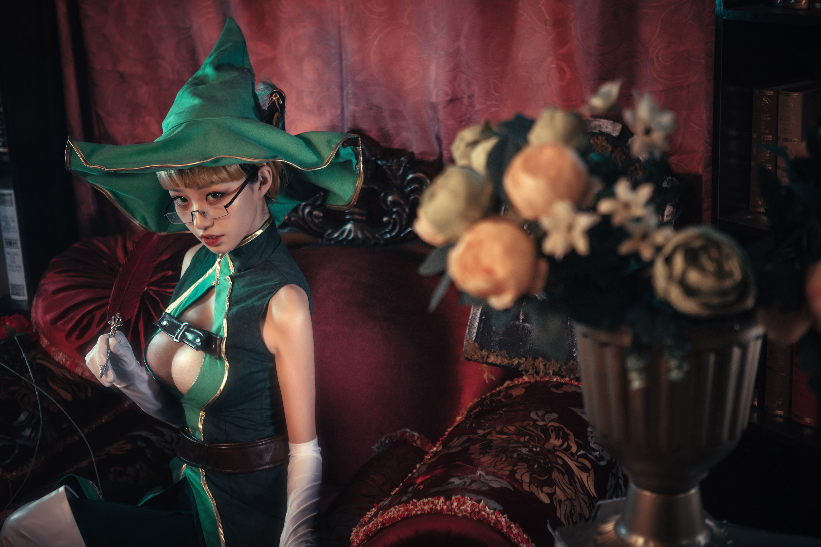 The Vagrant Cosplay Album – 沧霁桔梗《赫本》 [32P]