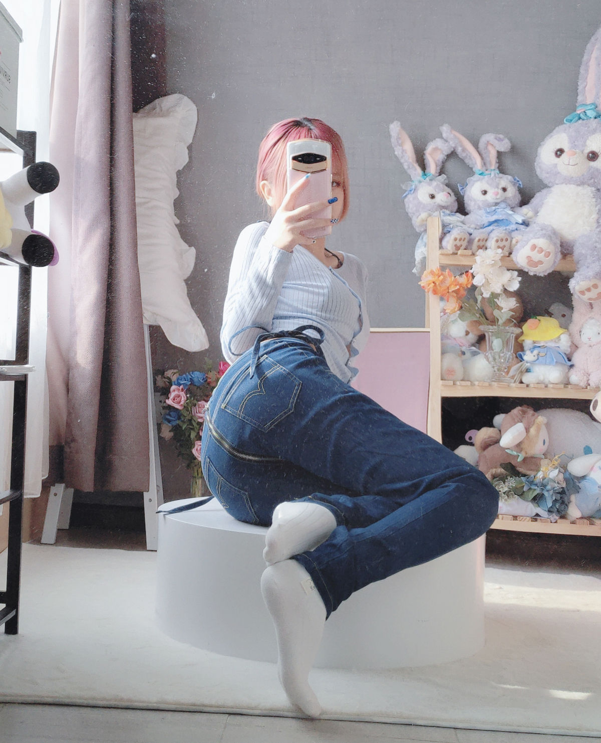 Cosplay日奈娇 – 牛仔裤 [80P]