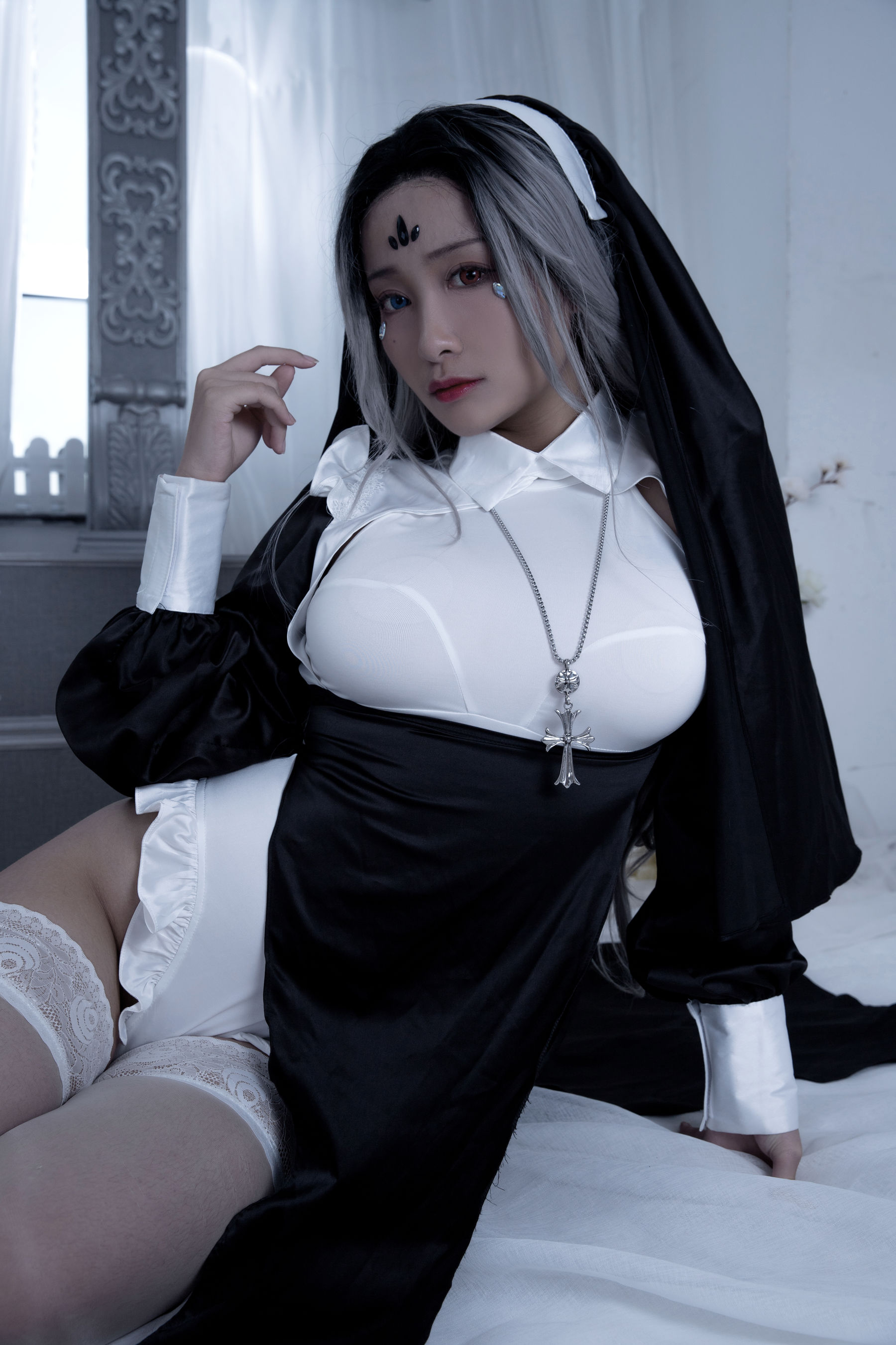 动漫博主洛璃LoLiSAMA – 修女 [62P]