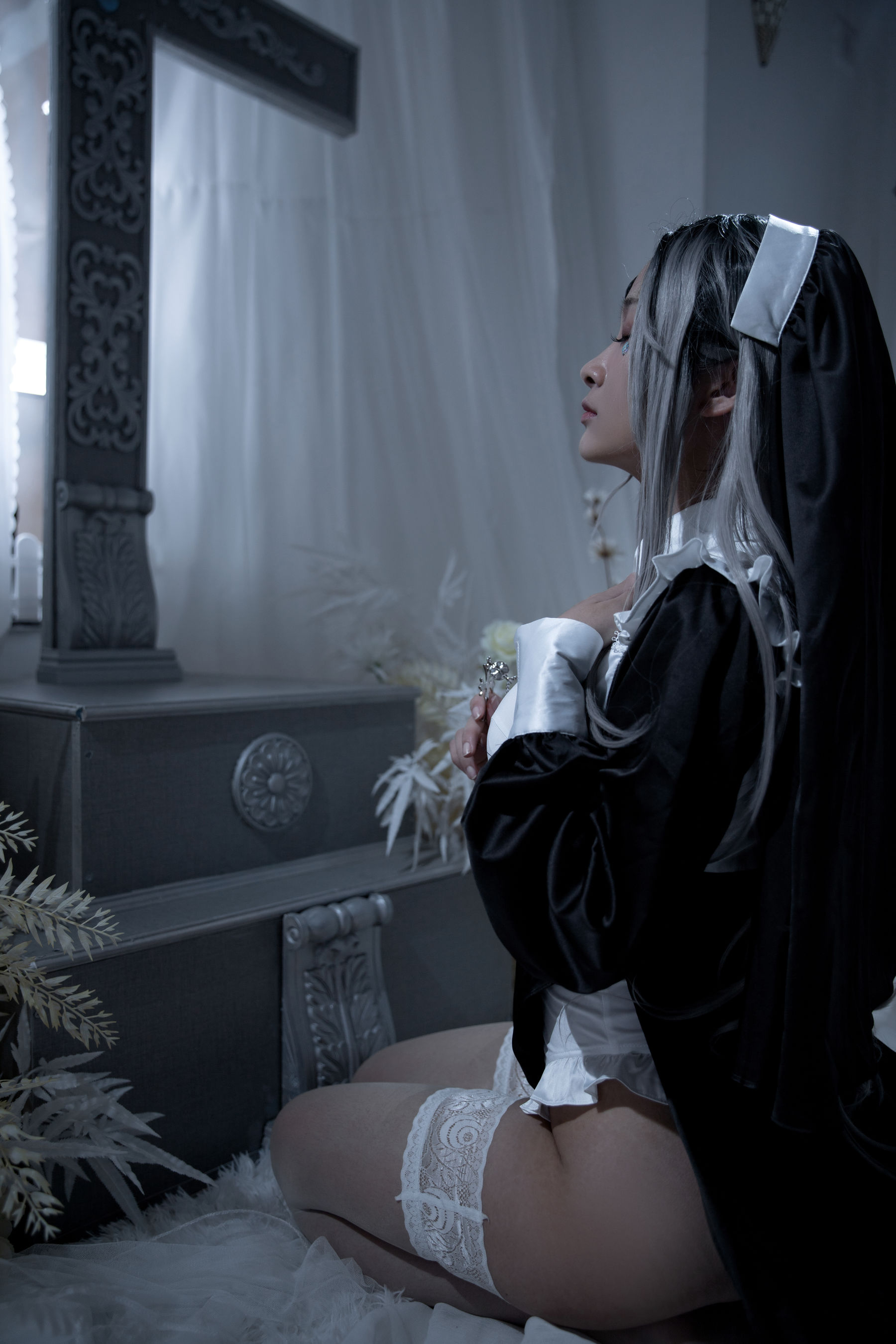 动漫博主洛璃LoLiSAMA – 修女 [62P]