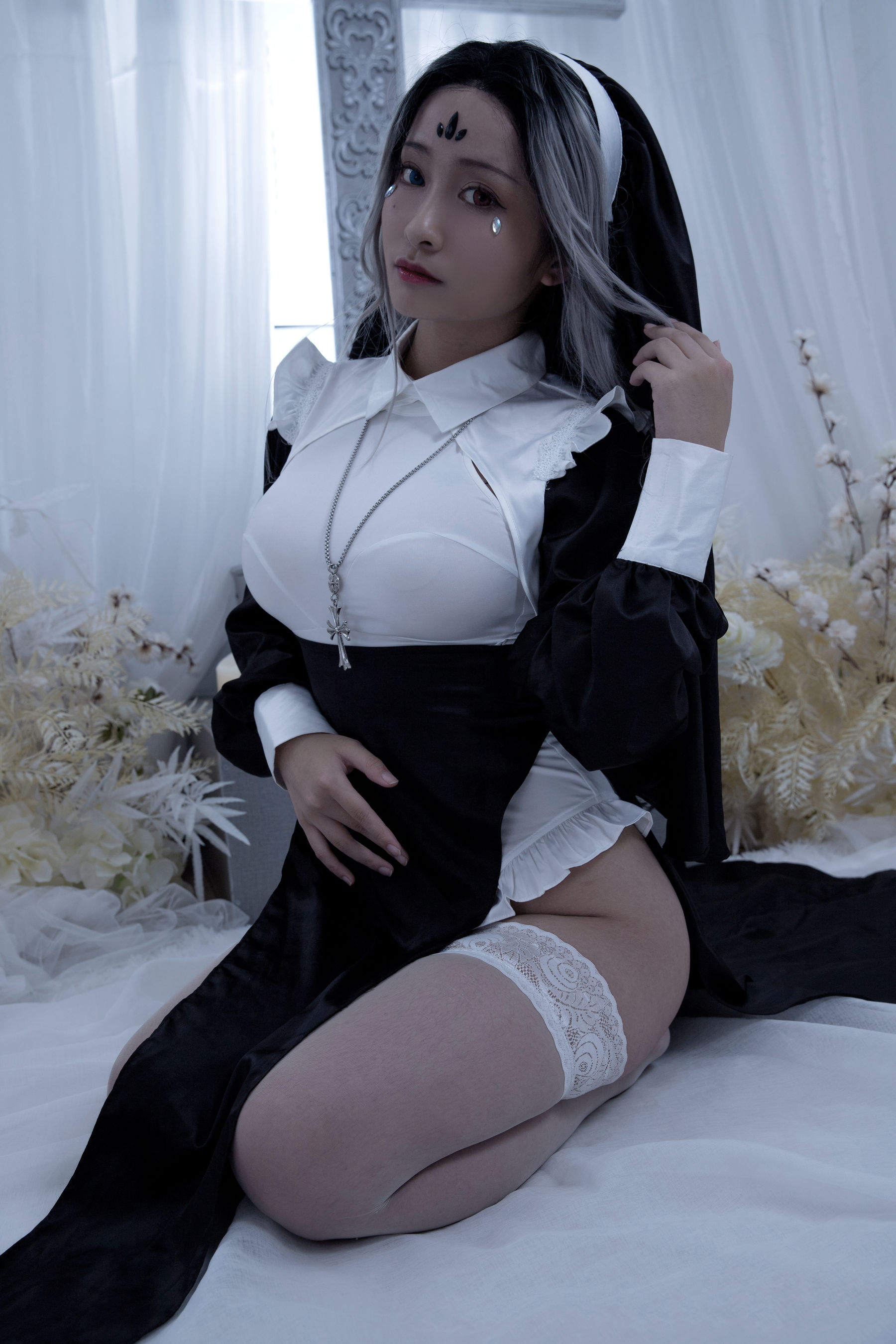 动漫博主洛璃LoLiSAMA – 修女 [62P]
