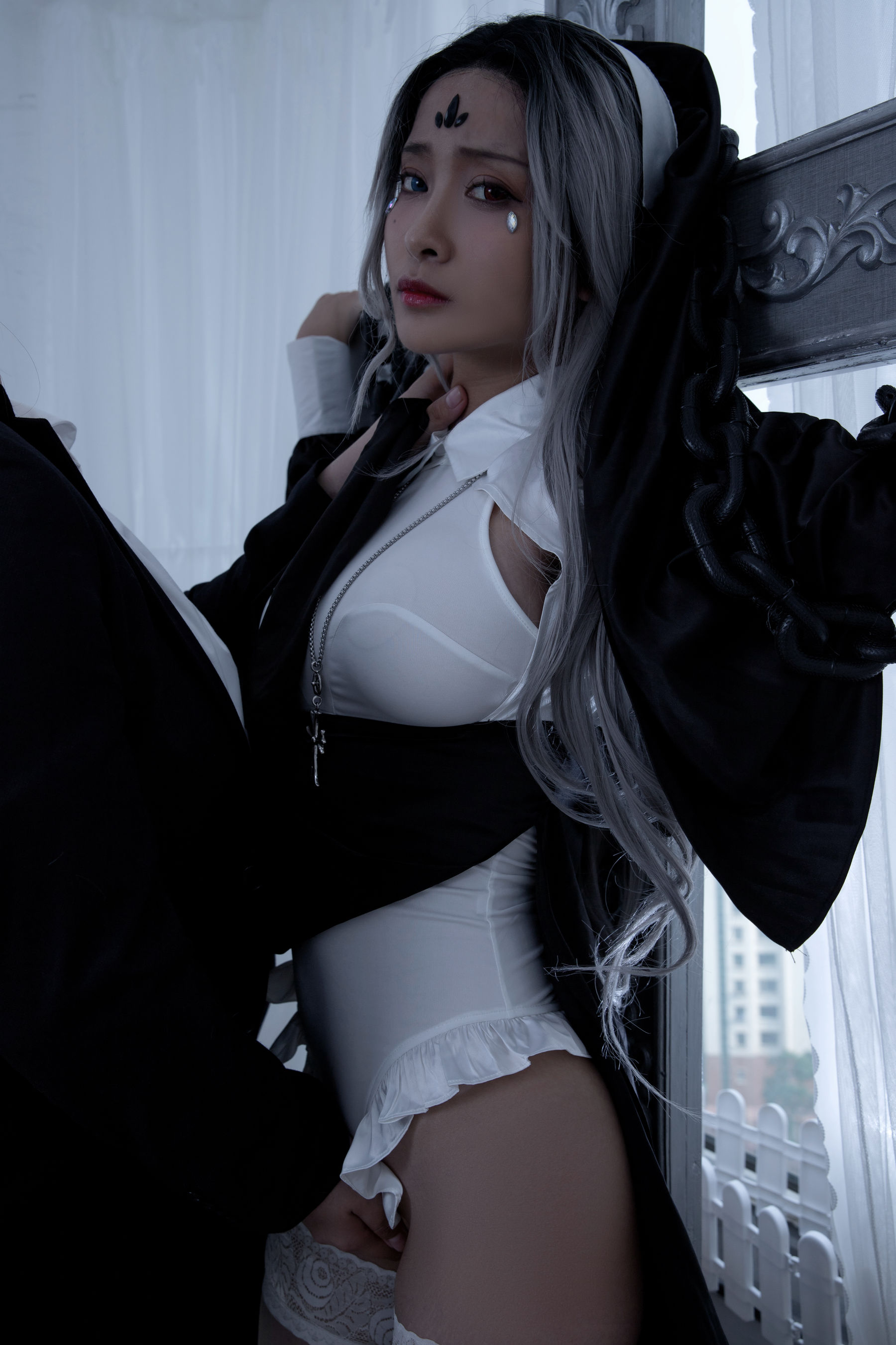 动漫博主洛璃LoLiSAMA – 修女 [62P]