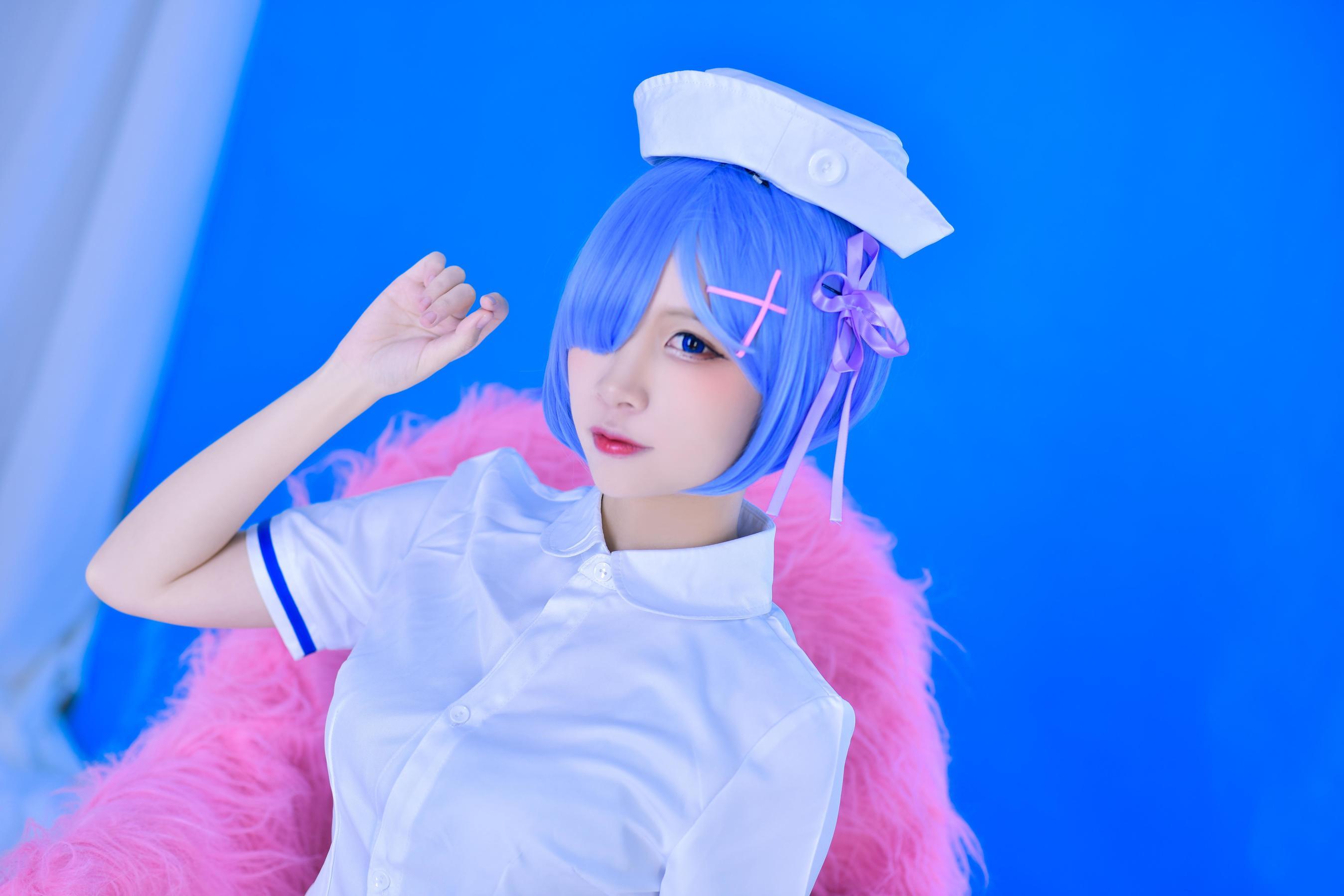 人气Coser二佐Nisa 蕾姆护士 [31P]