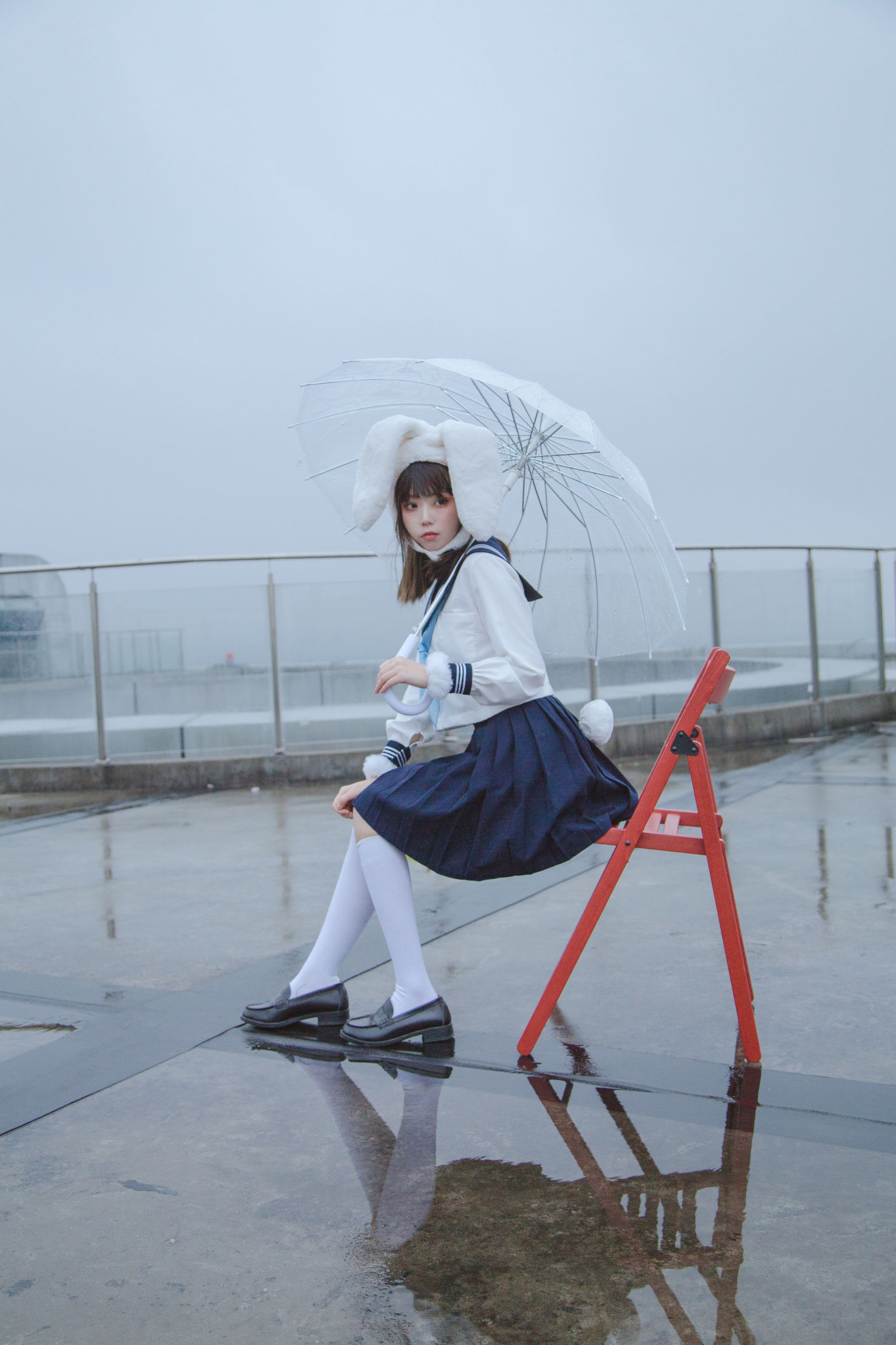 可爱妹子Fushii_海堂 – 兔兔头 [24P]