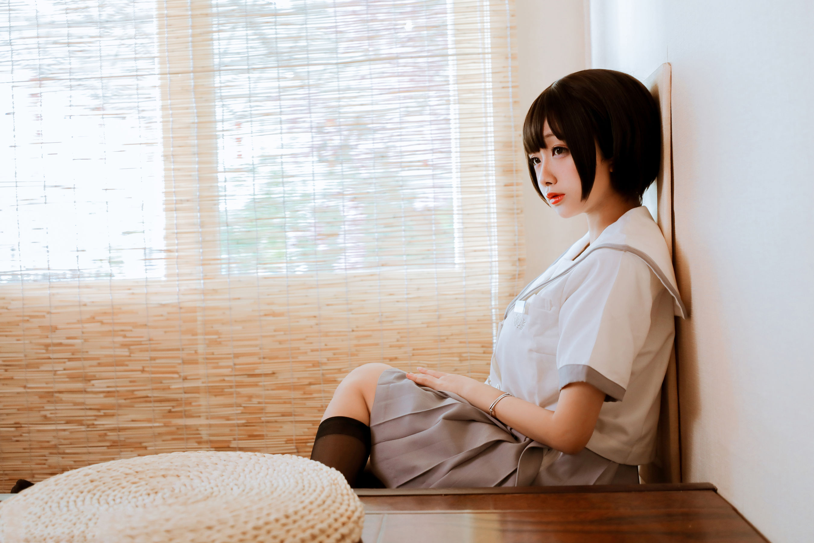 Cosplay日奈娇 和风jk [40P]
