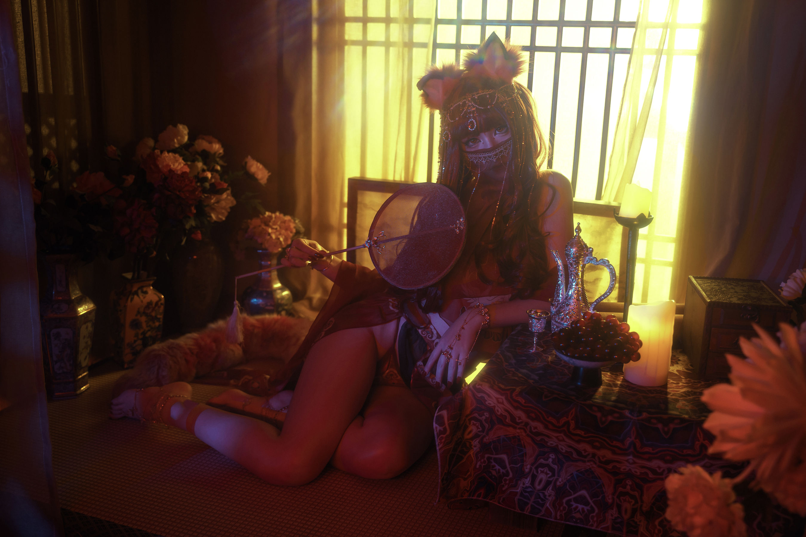 爆机少女喵小吉 – 狐妖・楚佩湘弦 [10P]