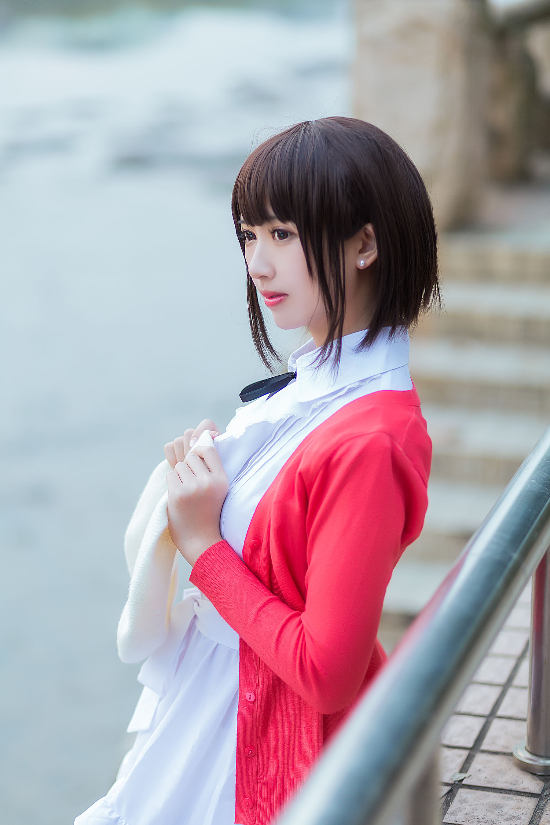超人气Coser鳗鱼霏儿 圣人惠 常服 [9P]
