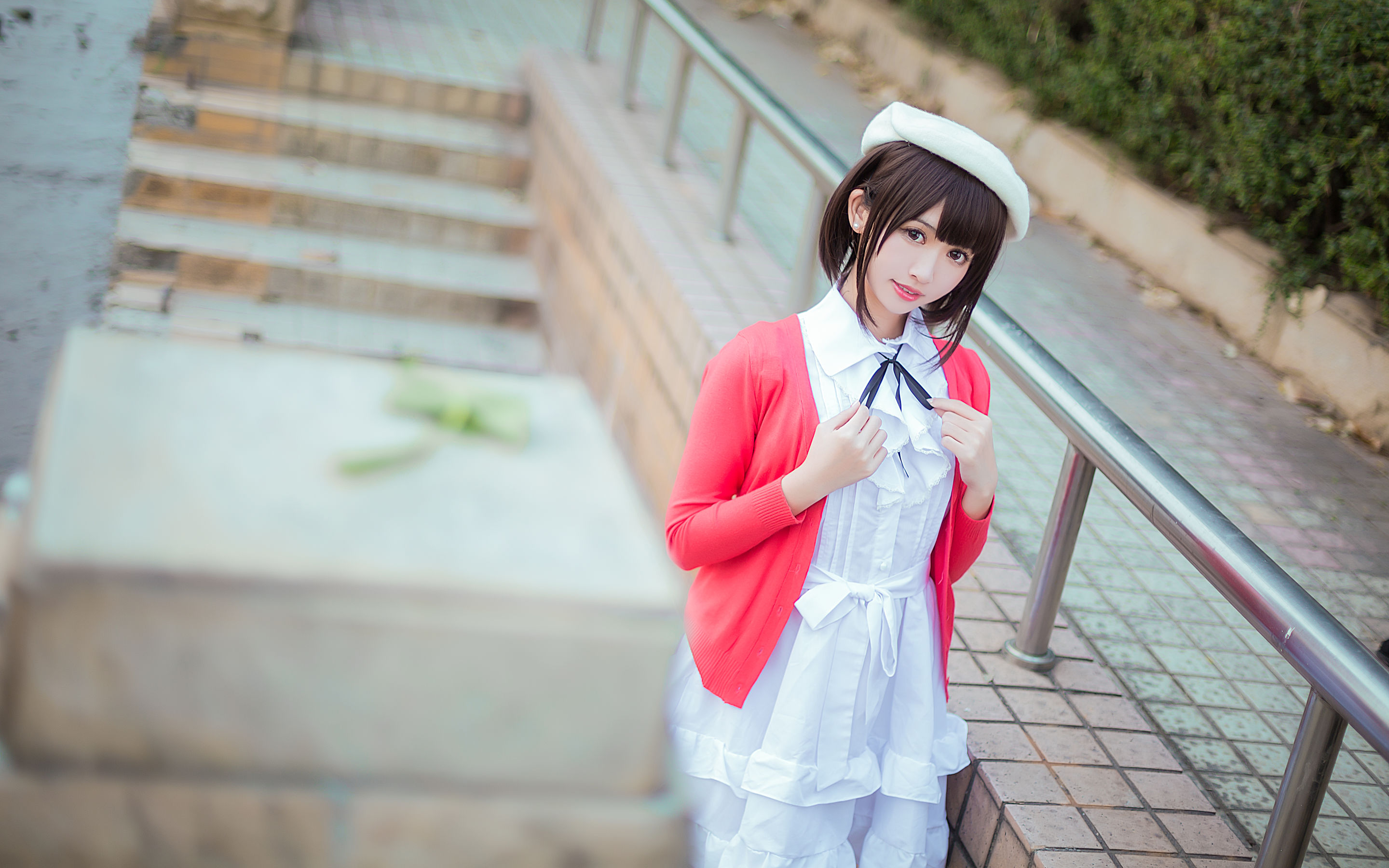 超人气Coser鳗鱼霏儿 圣人惠 常服 [9P]
