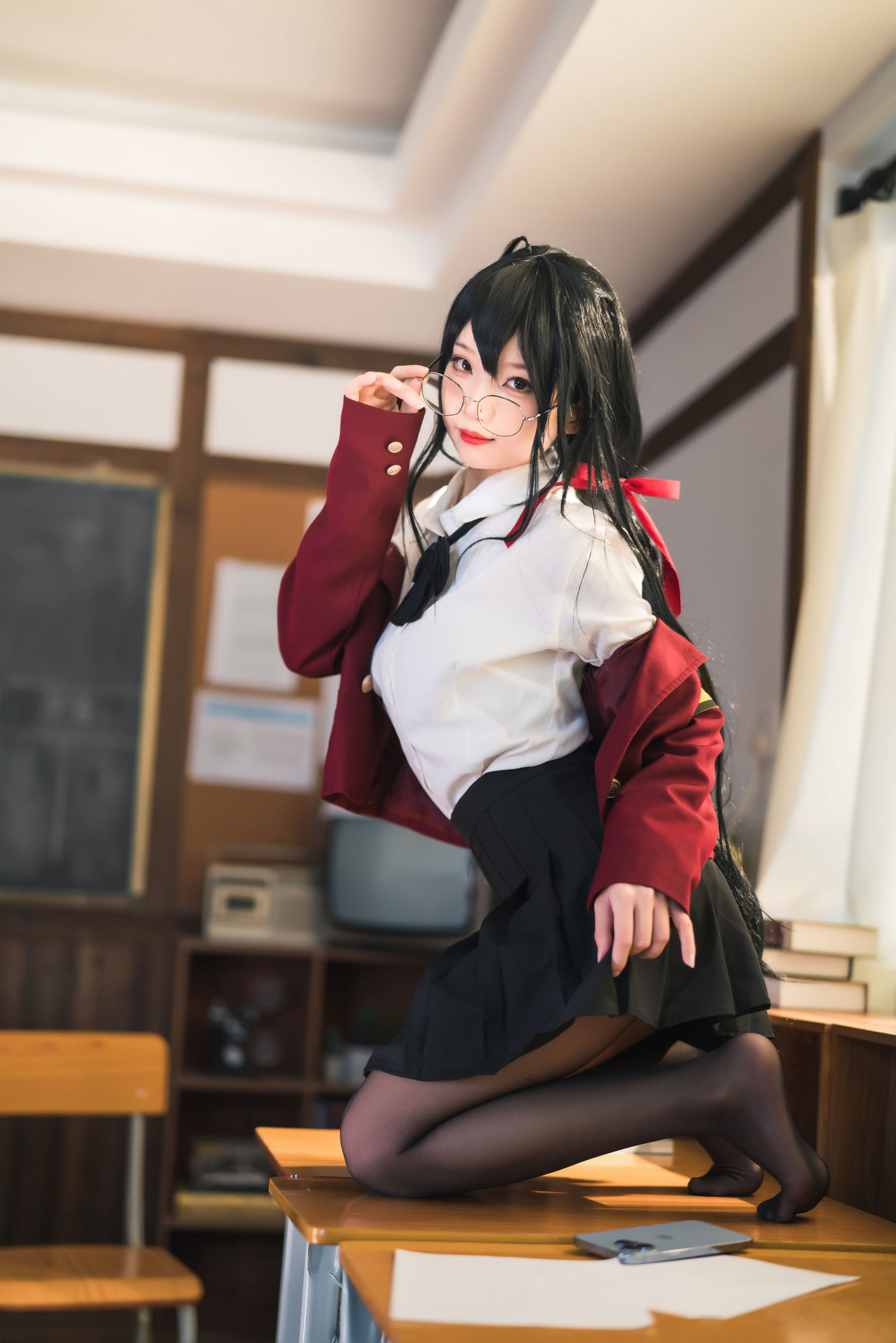 狐玖玖 – 碧蓝航线 大凤JK [20P]