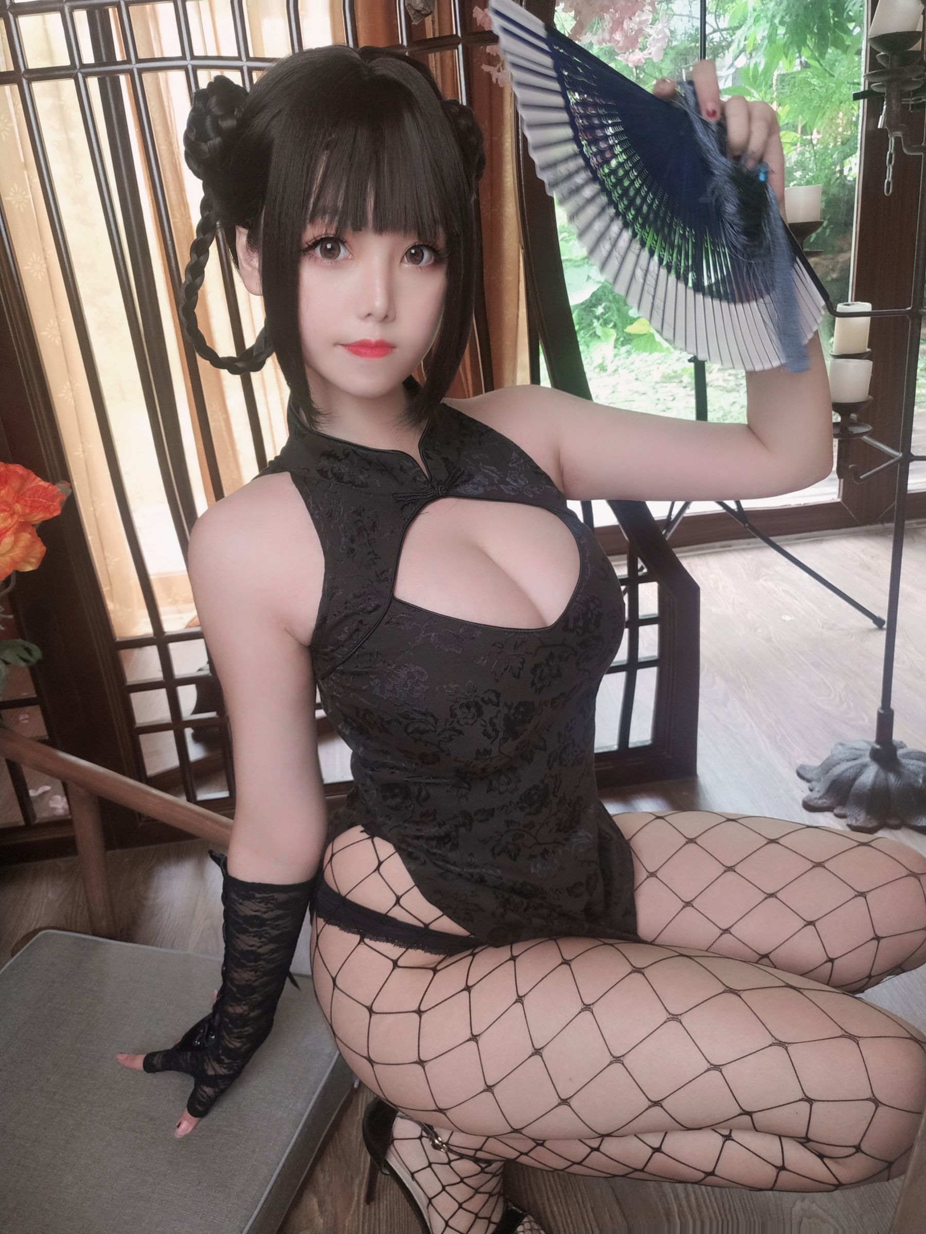 萌系小姐姐蜜汁猫裘 – 皮衣舞娘 [45P]