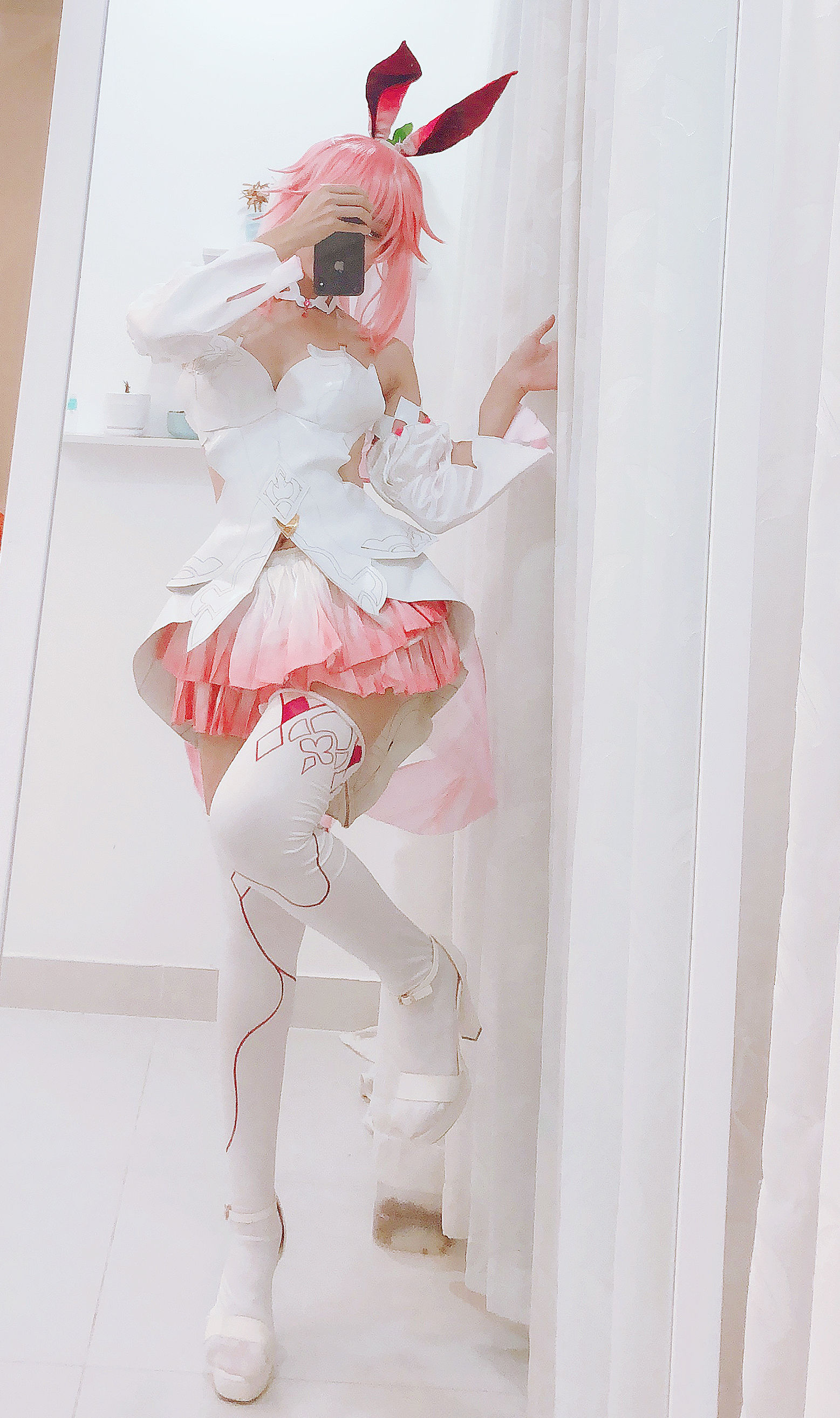 PingPing – Yae Sakura Wedding dress [13P]