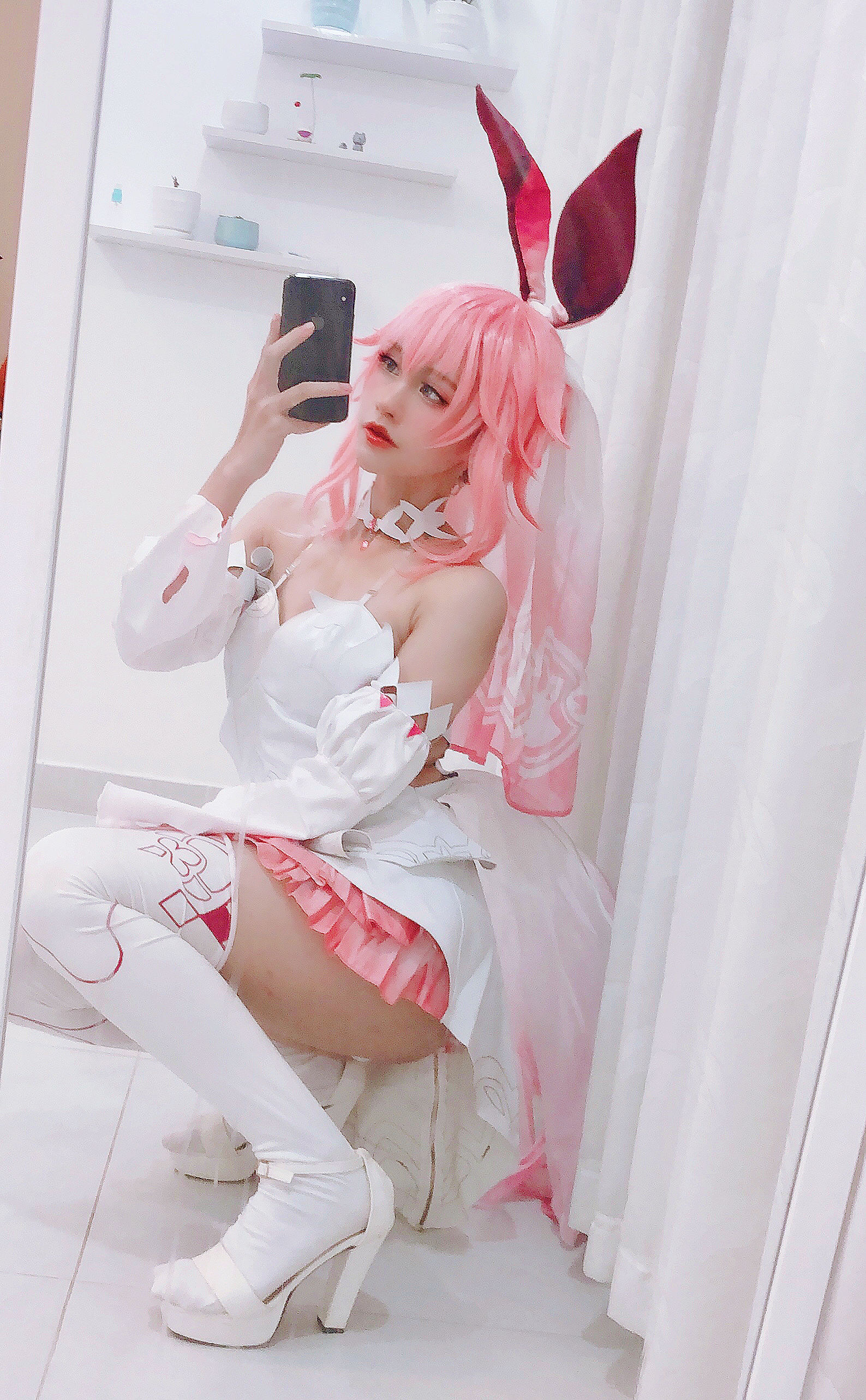 PingPing – Yae Sakura Wedding dress [13P]