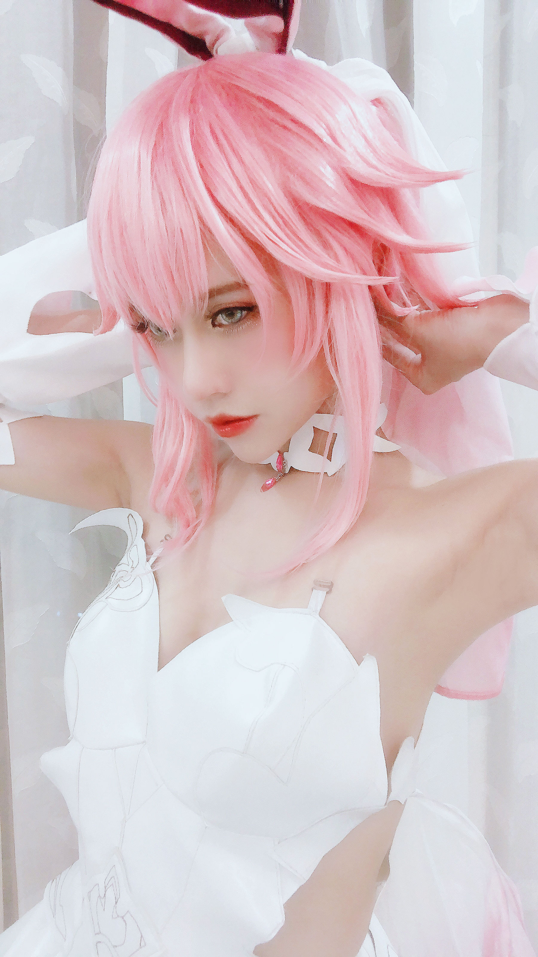 PingPing – Yae Sakura Wedding dress [13P]