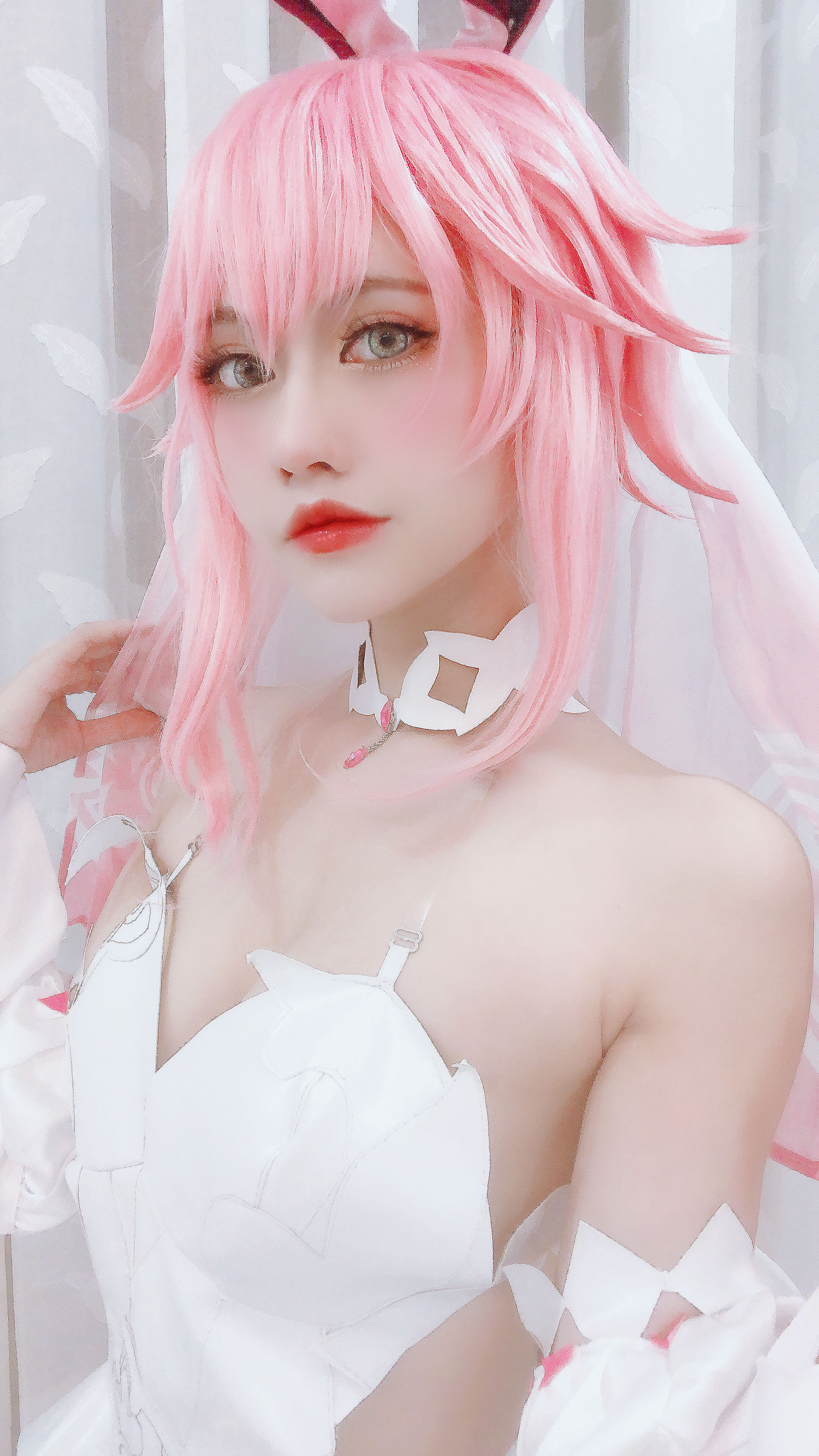 PingPing – Yae Sakura Wedding dress [13P]