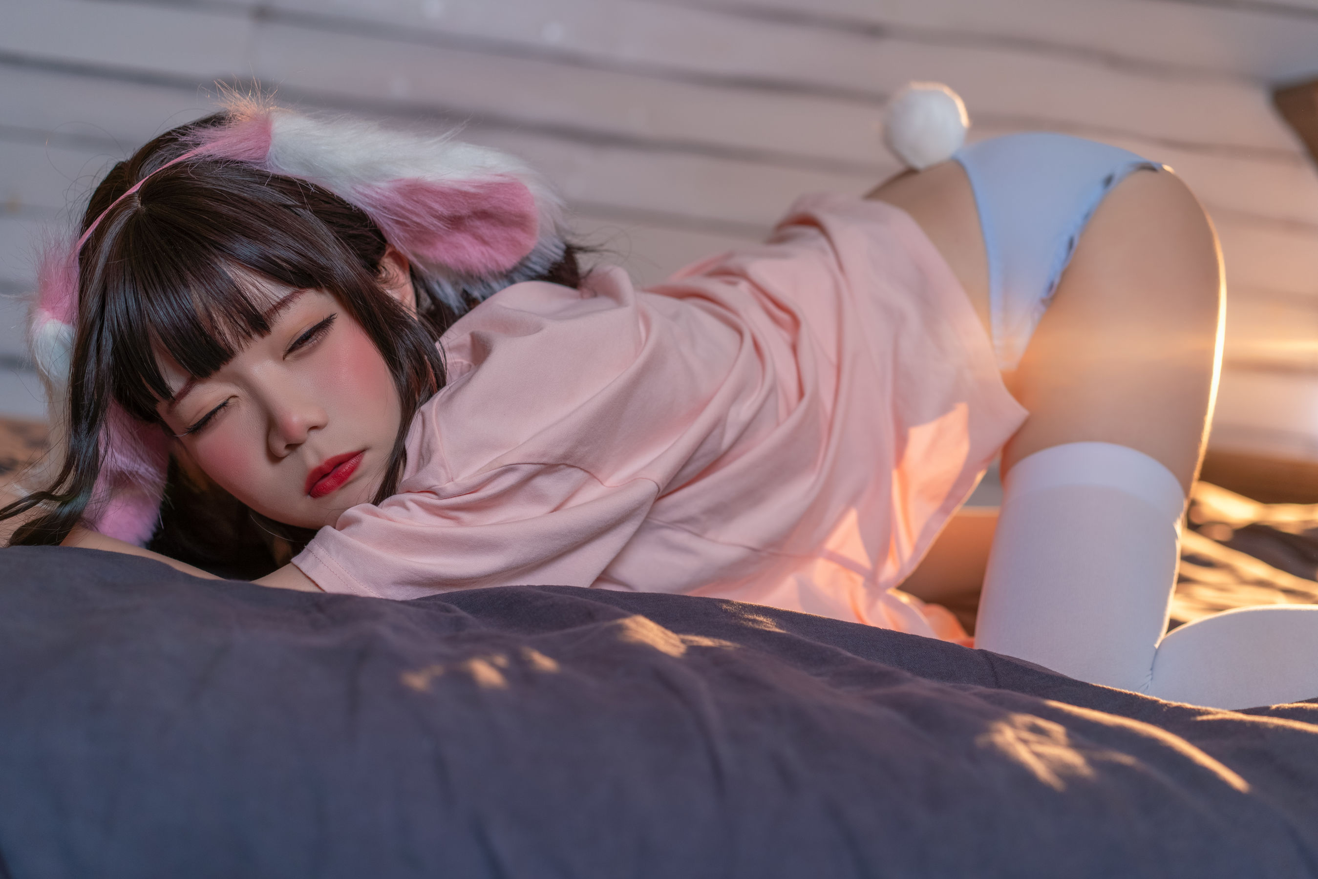 动漫博主王胖胖u 粉兔儿 [26P]