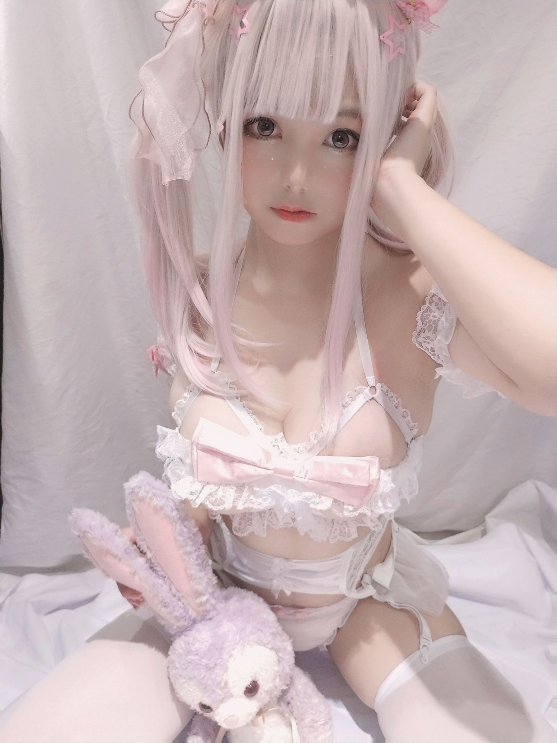 萌系小姐姐蜜汁猫裘 – 少女梦境 [10P]