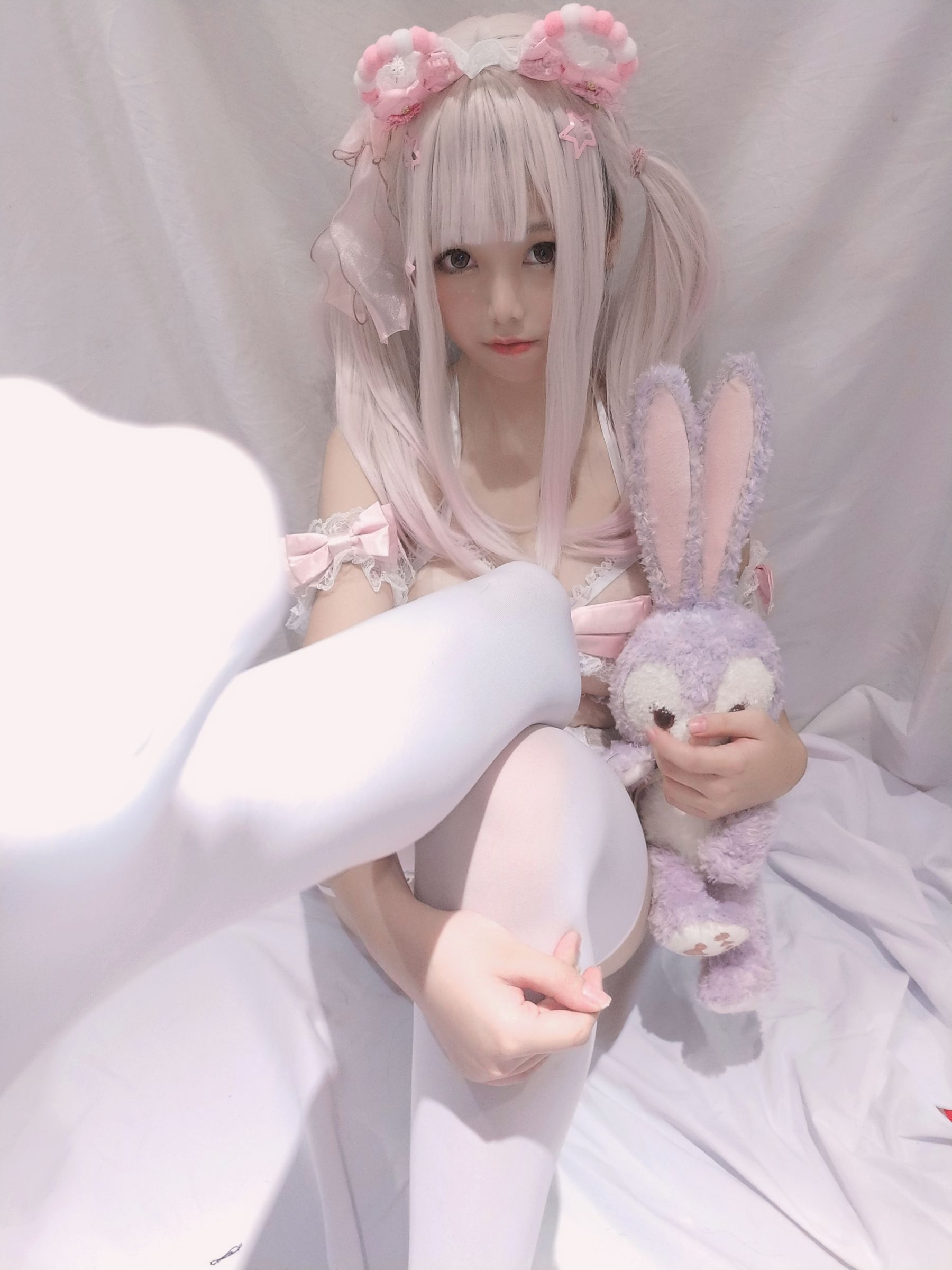 萌系小姐姐蜜汁猫裘 – 少女梦境 [10P]