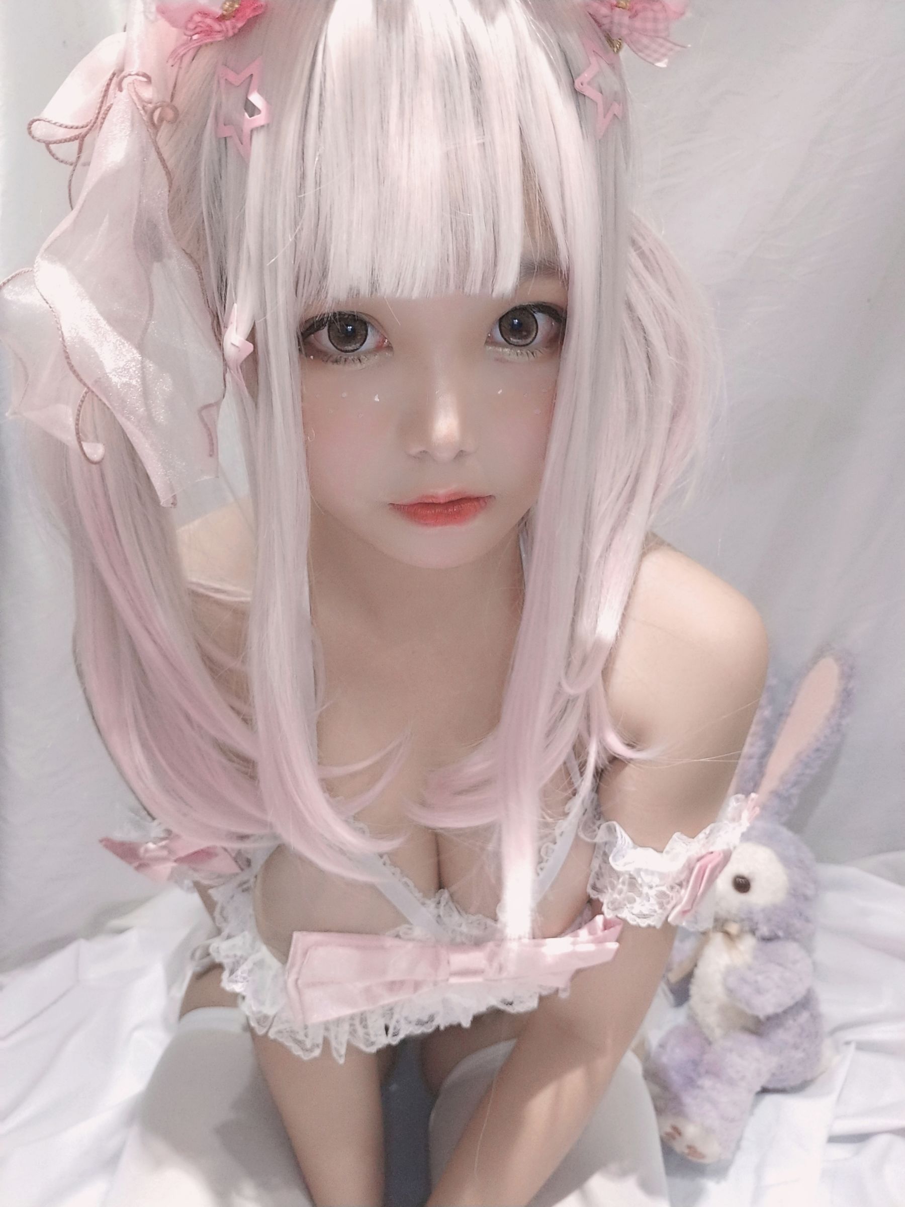 萌系小姐姐蜜汁猫裘 – 少女梦境 [10P]