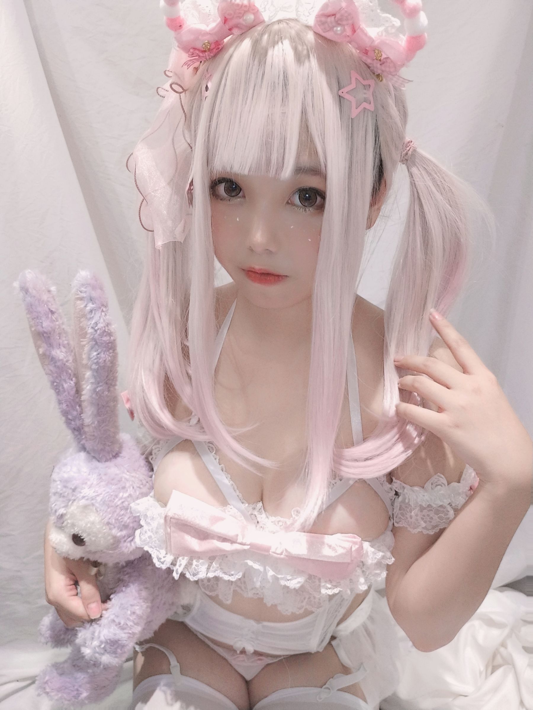 萌系小姐姐蜜汁猫裘 – 少女梦境 [10P]