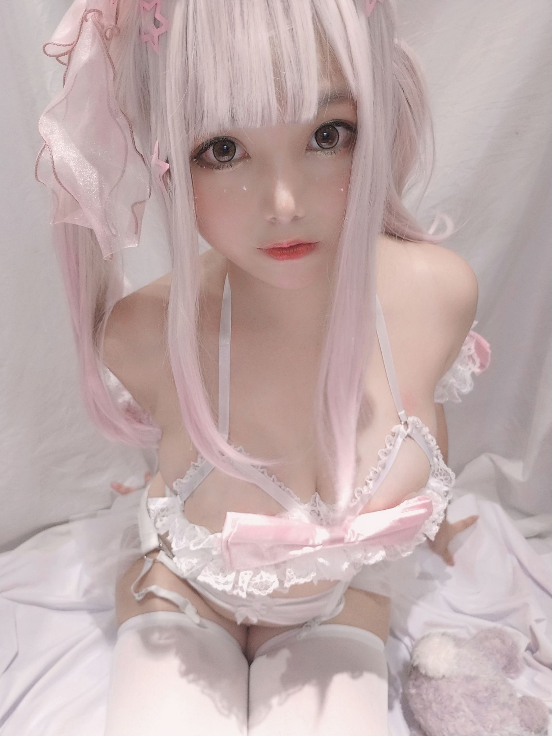 萌系小姐姐蜜汁猫裘 – 少女梦境 [10P]