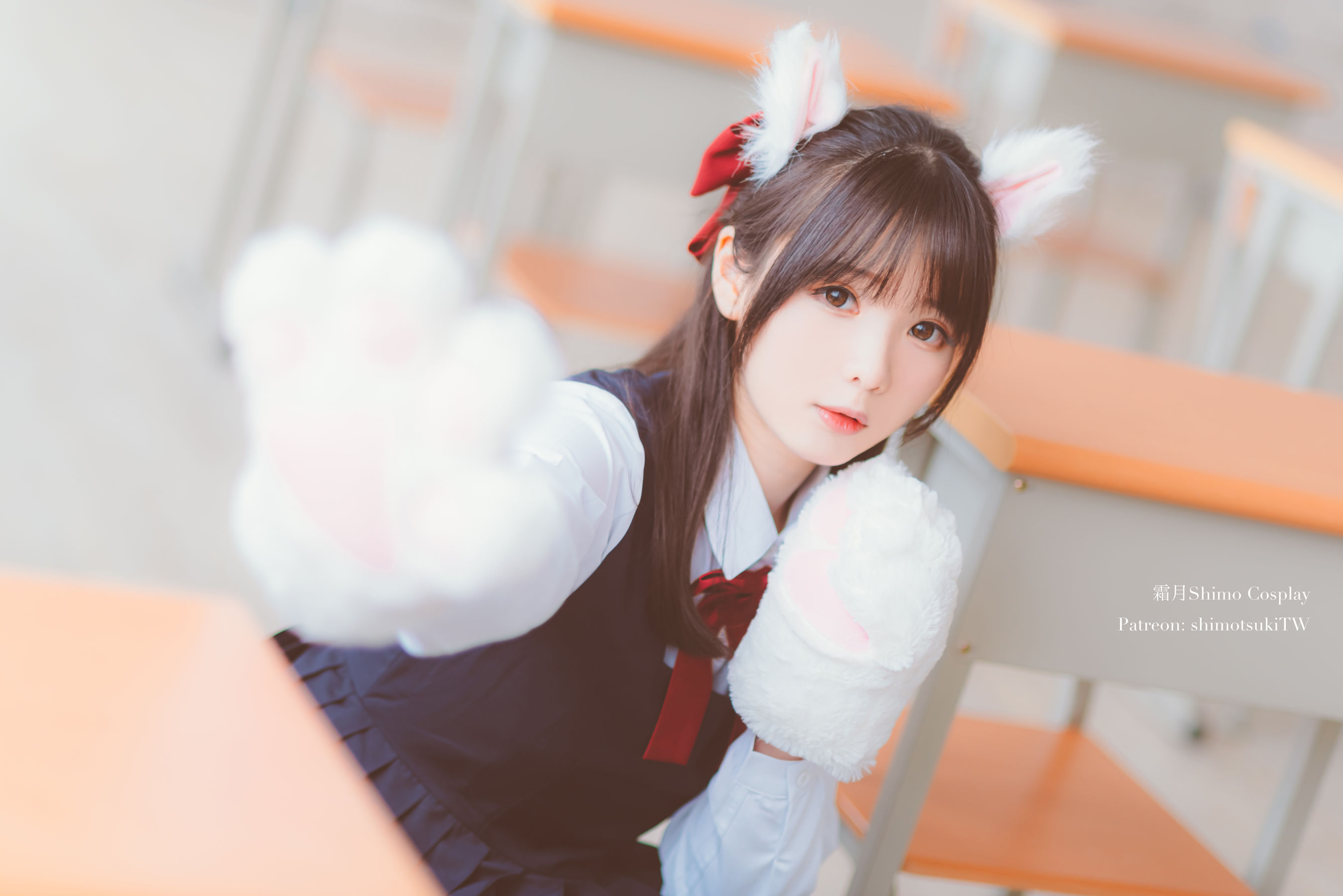 微博妹纸霜月shimo – JK校服的诱惑 [17P]