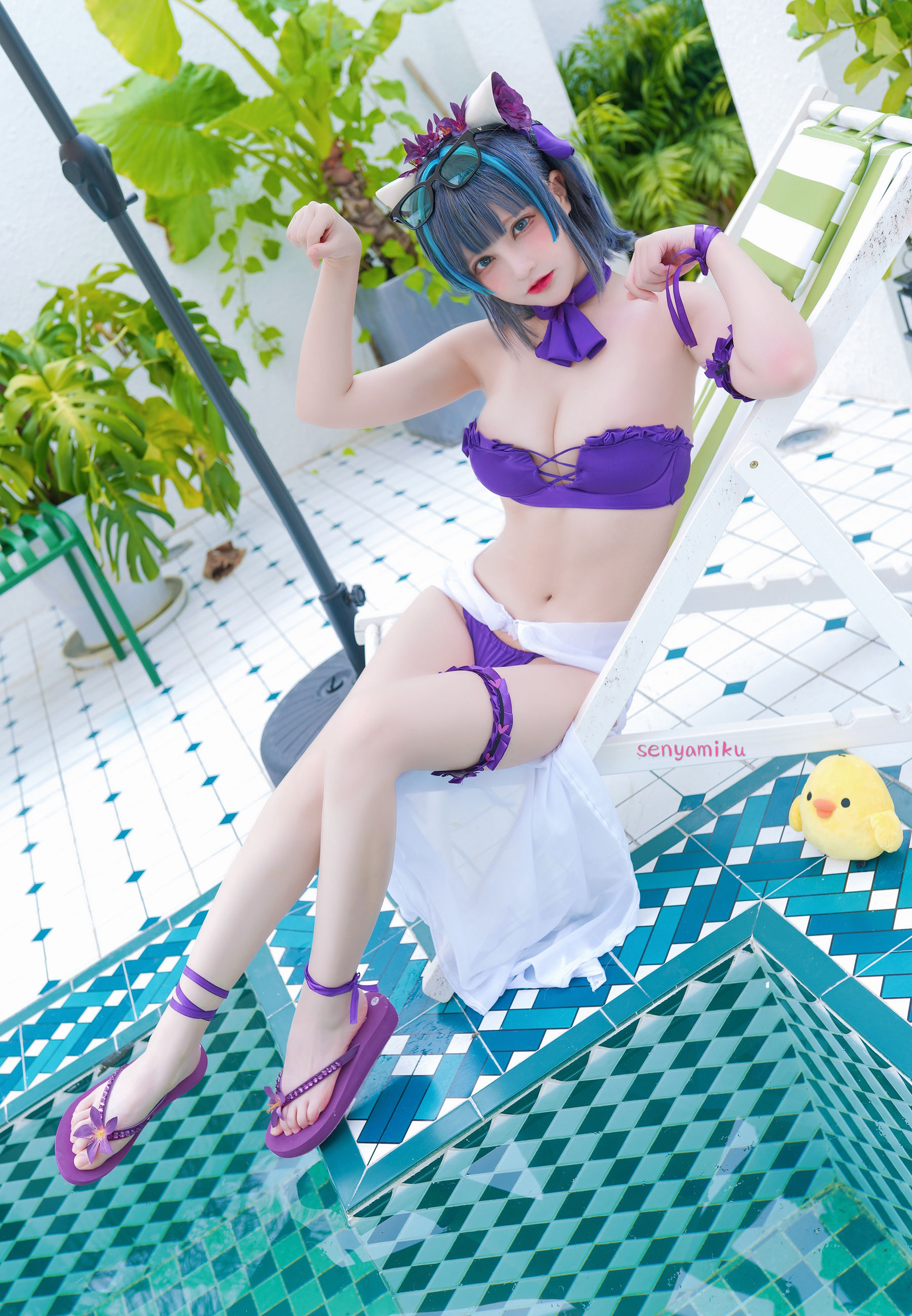 千夜未来（Senya Miku）- 柴郡电子 [32P]