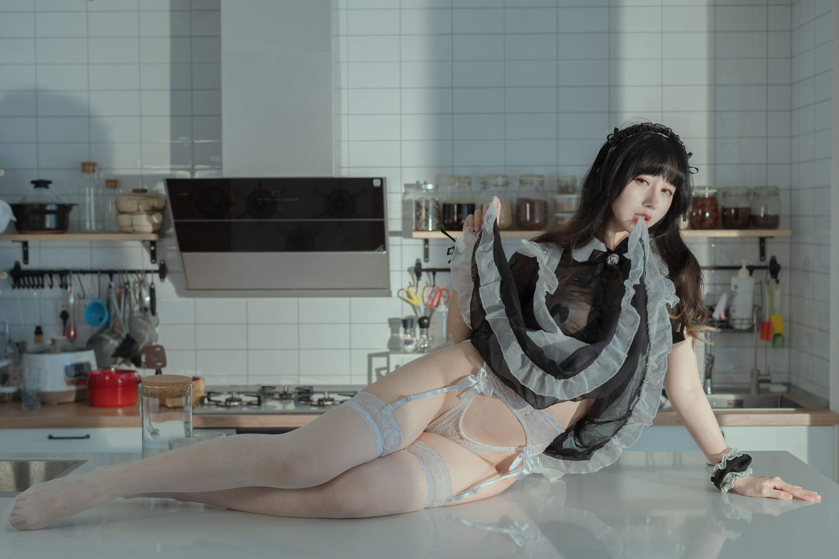 云溪溪 – 奶桃女仆 [40P]