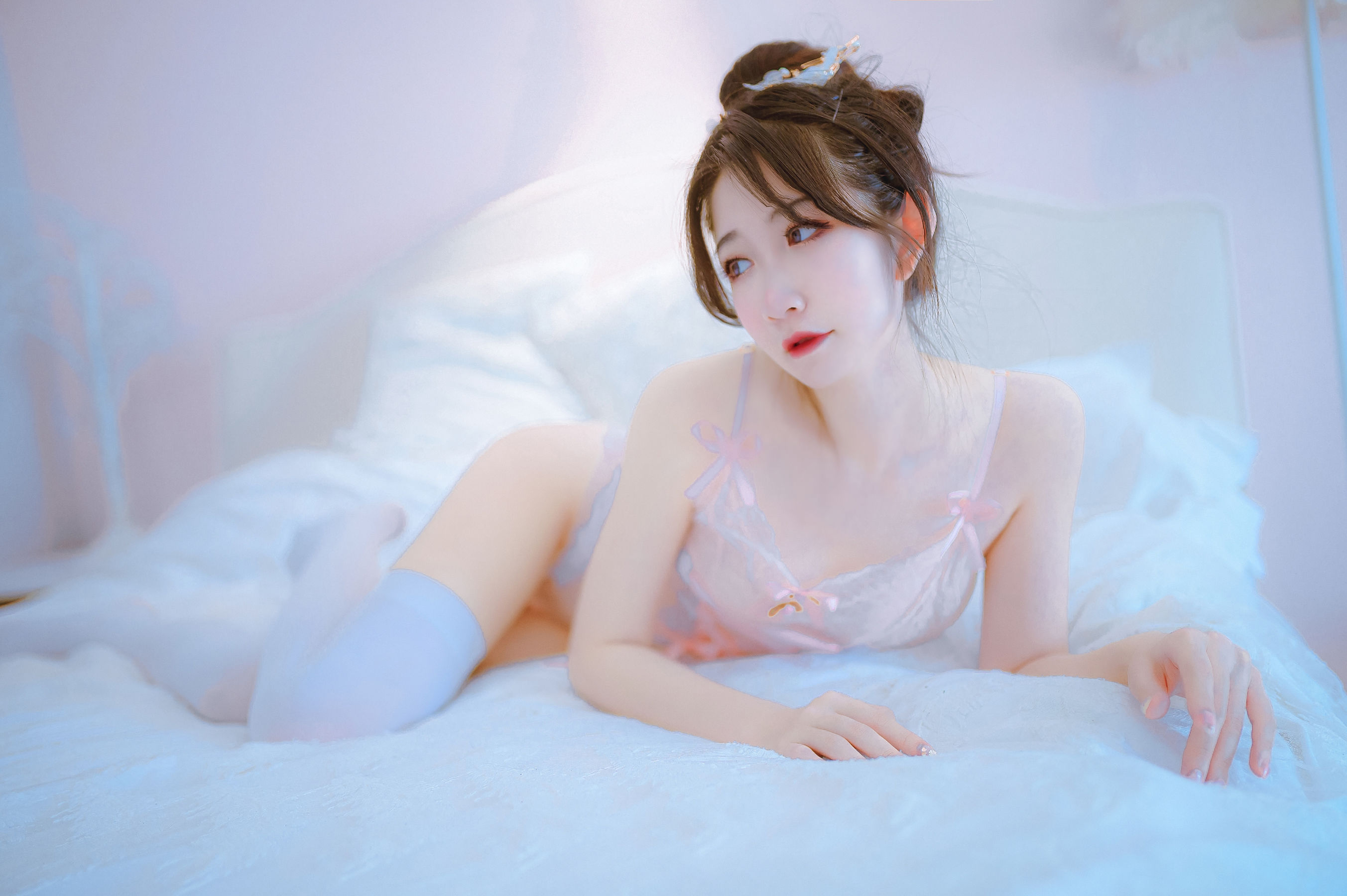 动漫博主阮邑_Fairy – 大象 粉色 [35P]