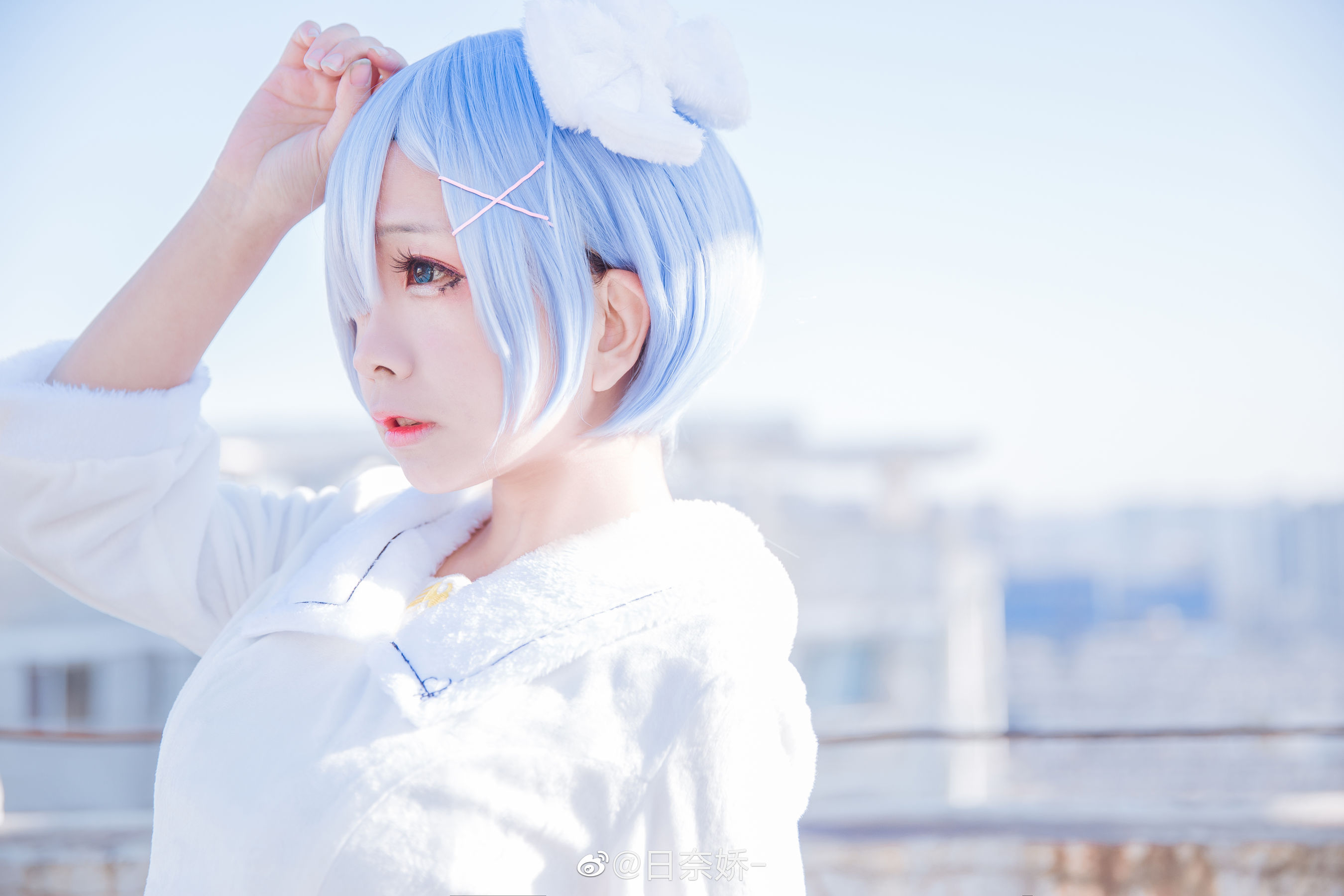 日奈娇 – 蕾姆 白裙 [11P]