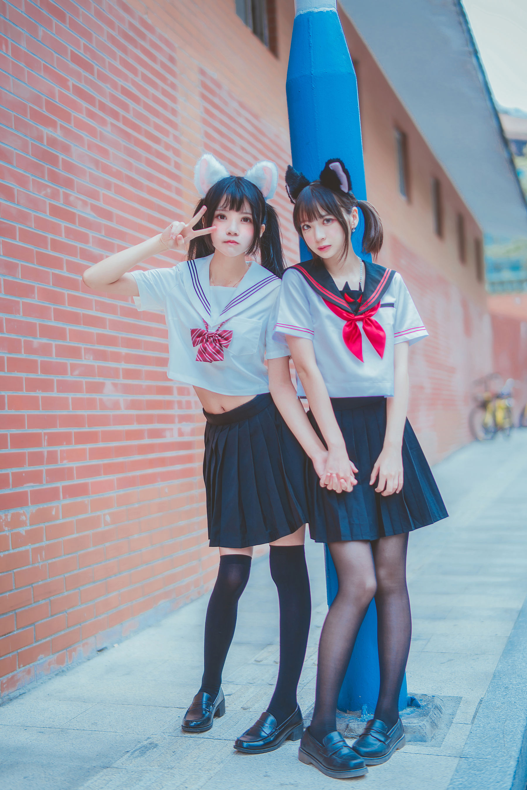 桜桃喵&疯猫ss 《JK百合2》 [33P]