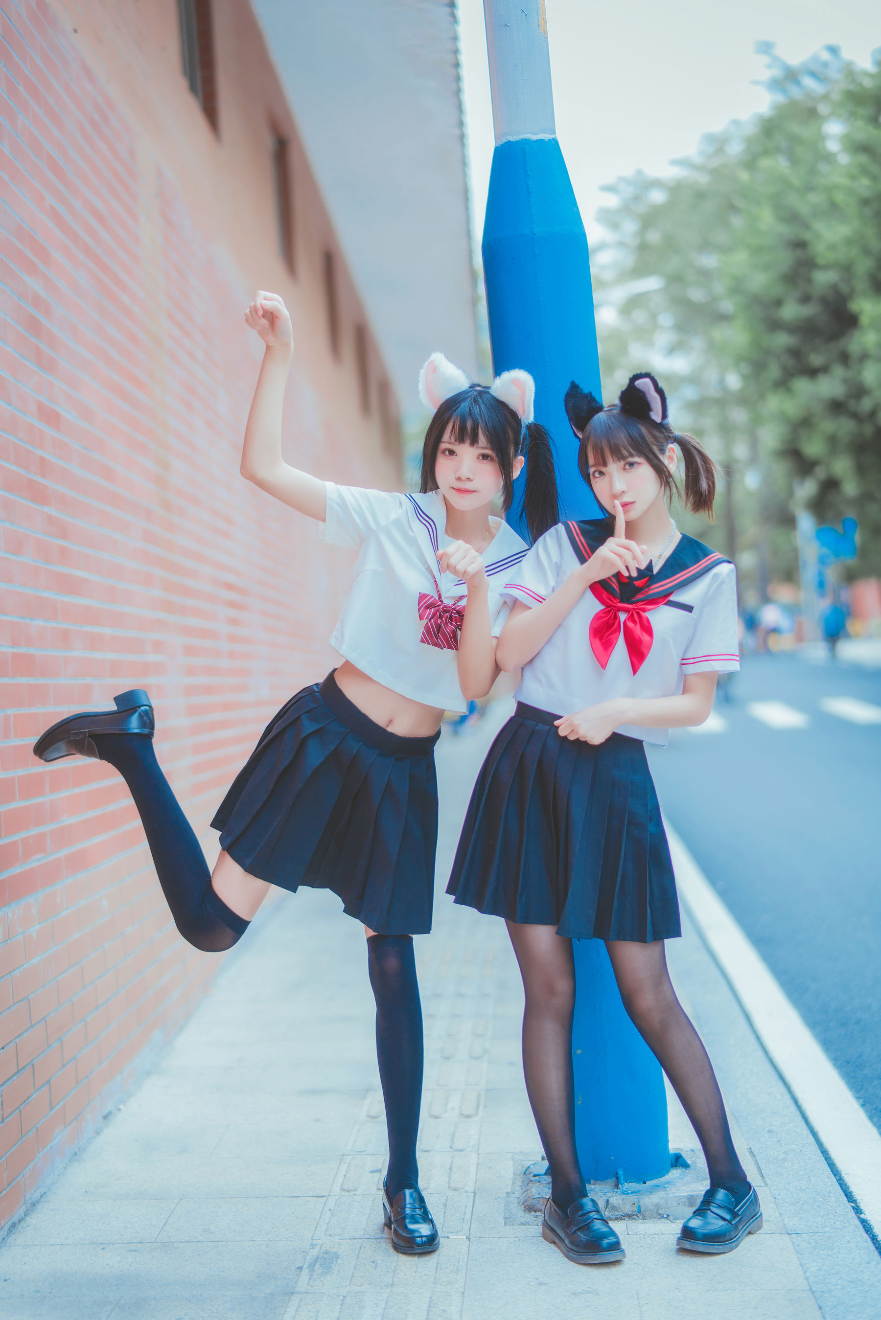 桜桃喵&疯猫ss 《JK百合2》 [33P]