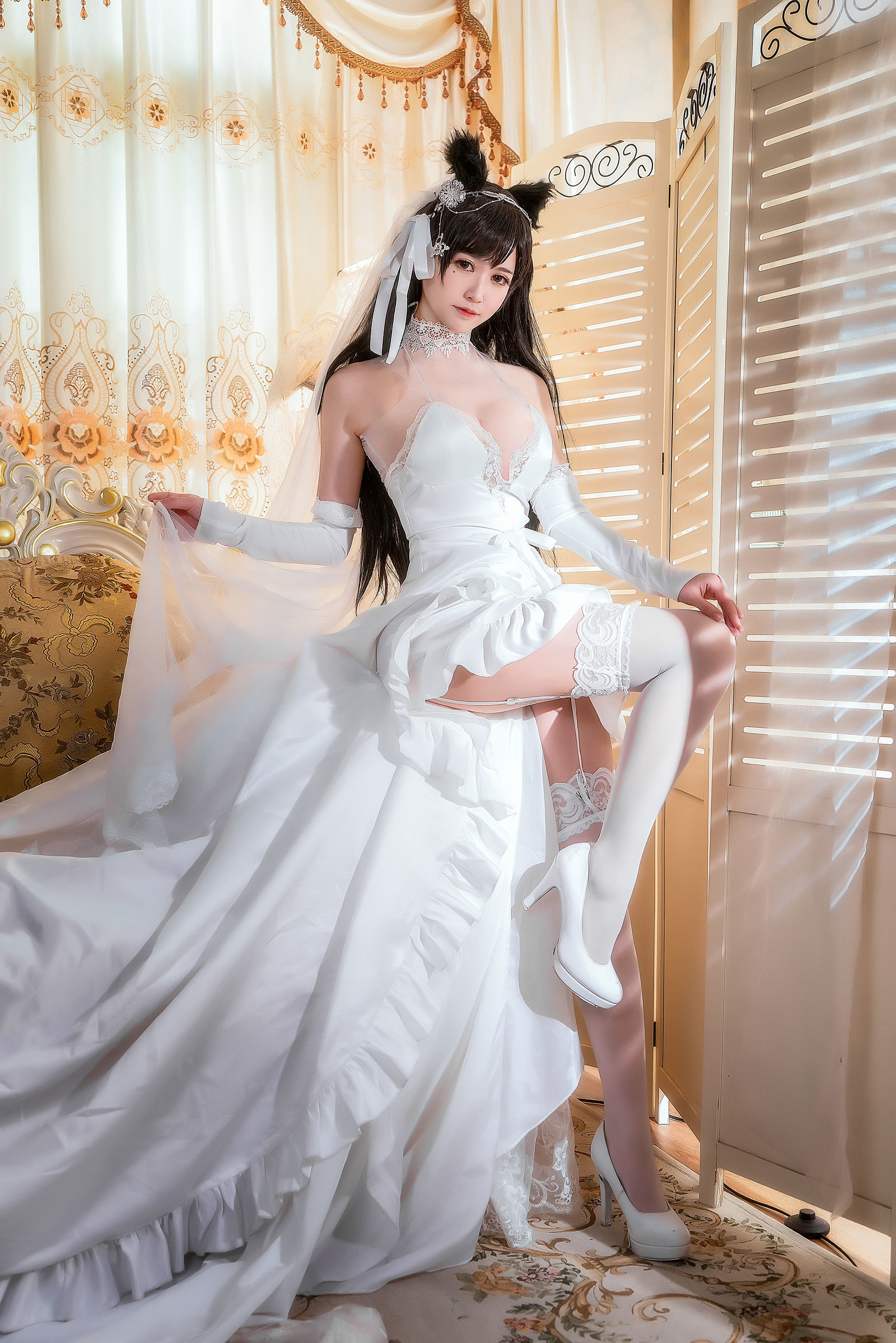 [萝莉COS] 鳗鱼霏儿 – 碧蓝航线 爱宕 [23P]
