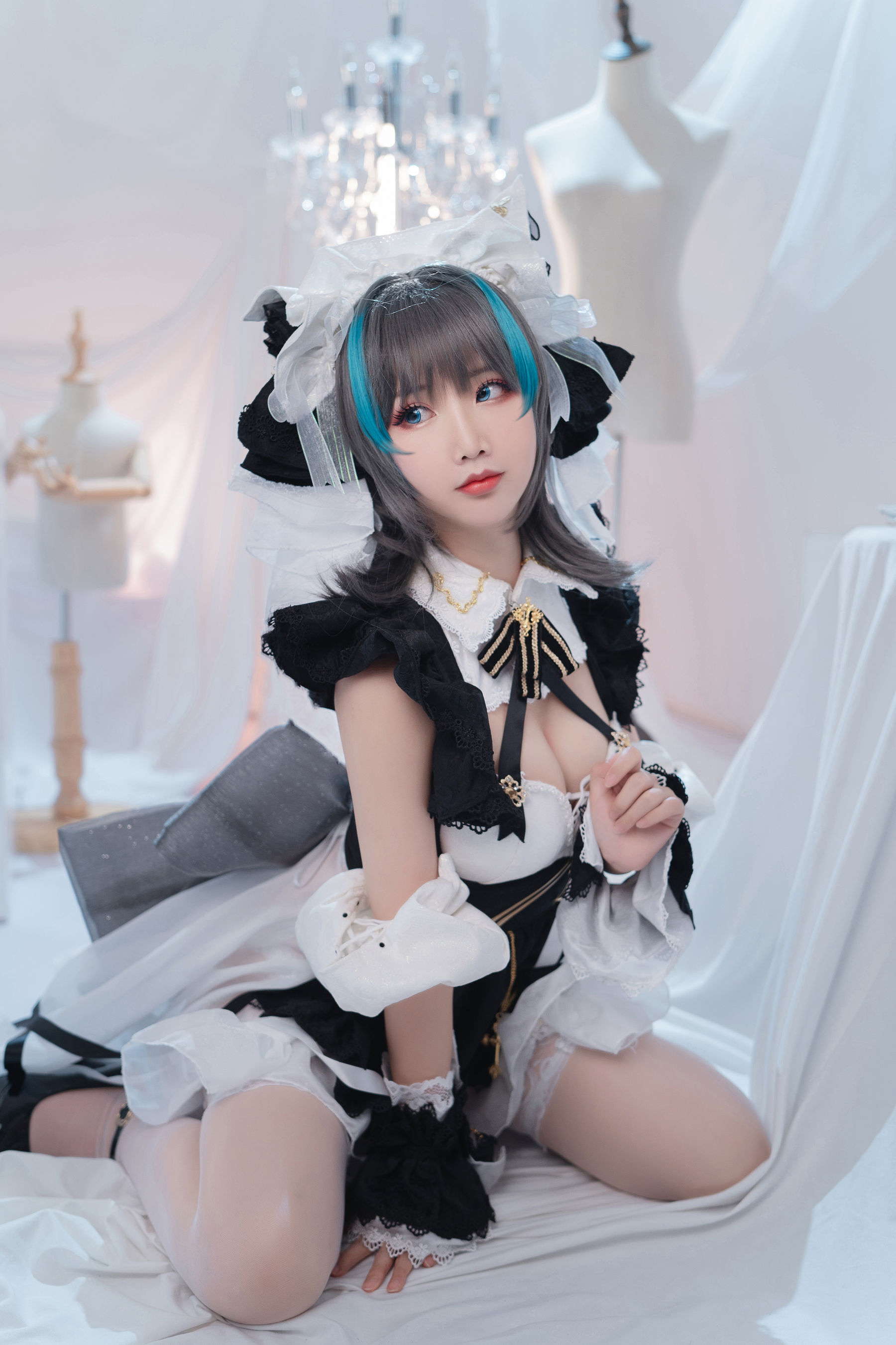 可爱人气Coser面饼仙儿 – 柴郡 [36P]