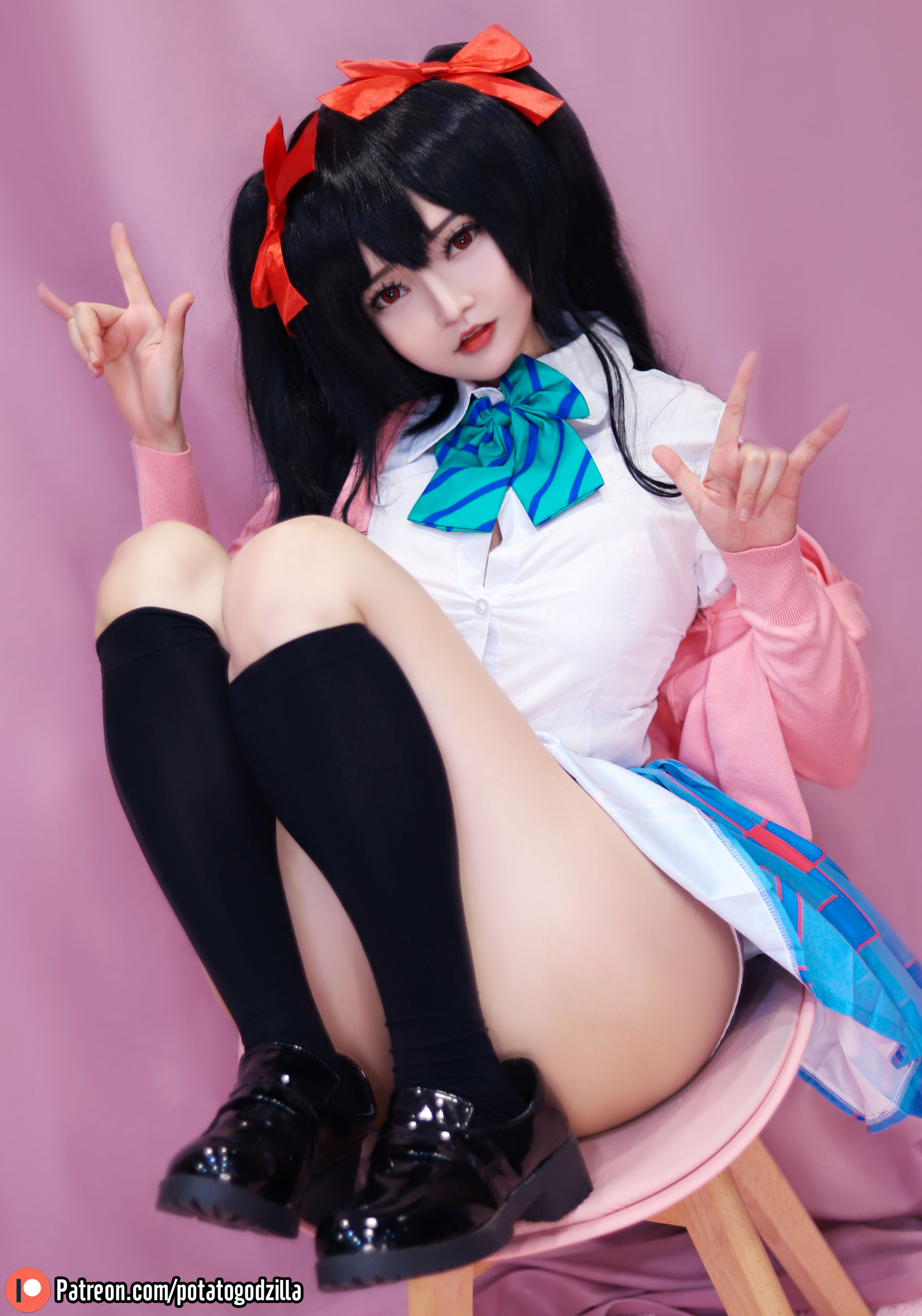 Coser小姐姐Potato Godzilla – Nico Yazawa [17P]
