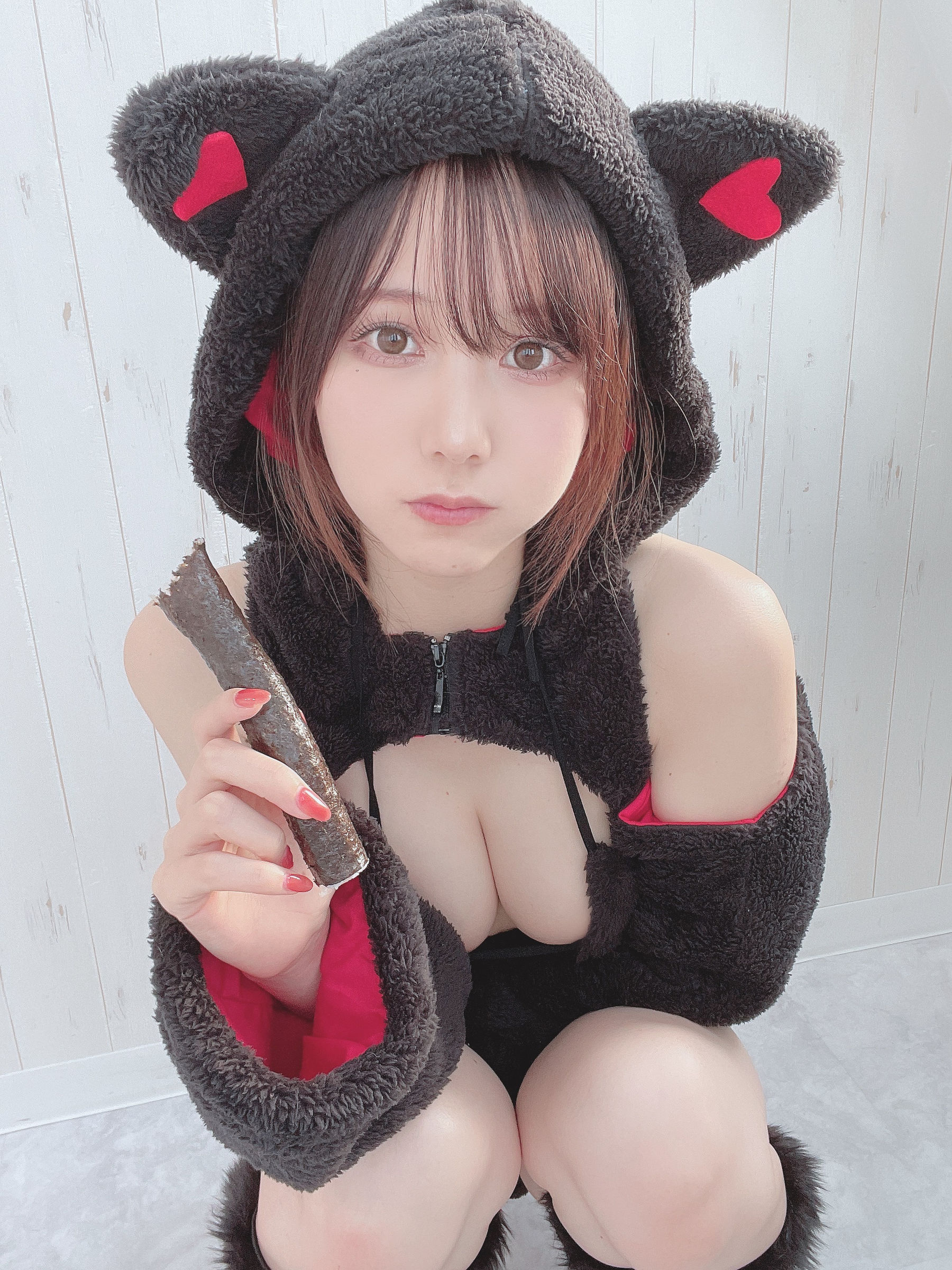 日本甜美COSERけんけん[fantia] 20211127-黒猫ビキニ [22P]