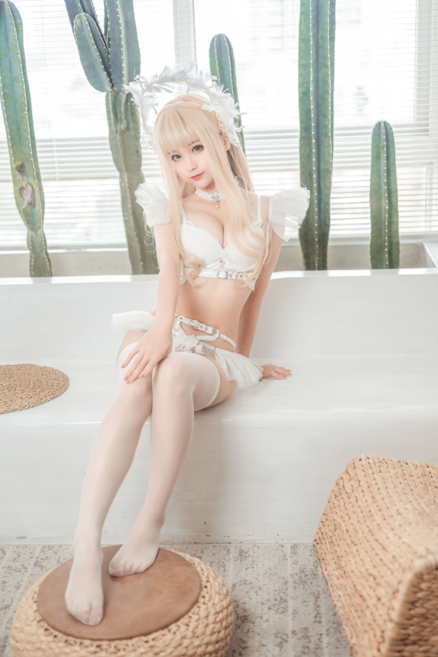 动漫博主蠢沫沫 – 金天使 [40P]