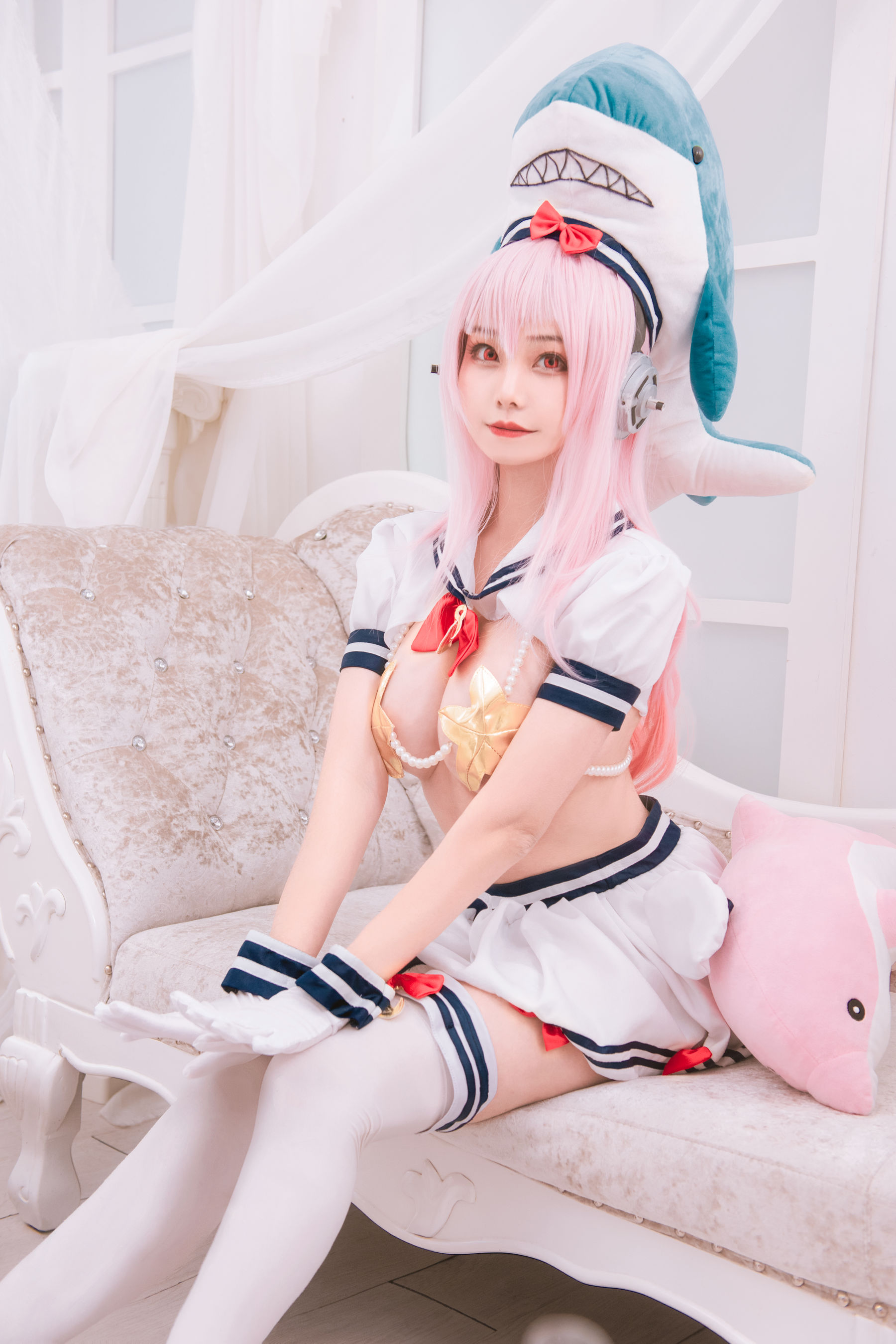 [Cosplay写真] 萌系小姐姐蜜汁猫裘 – 索尼子双鱼座 [12P]