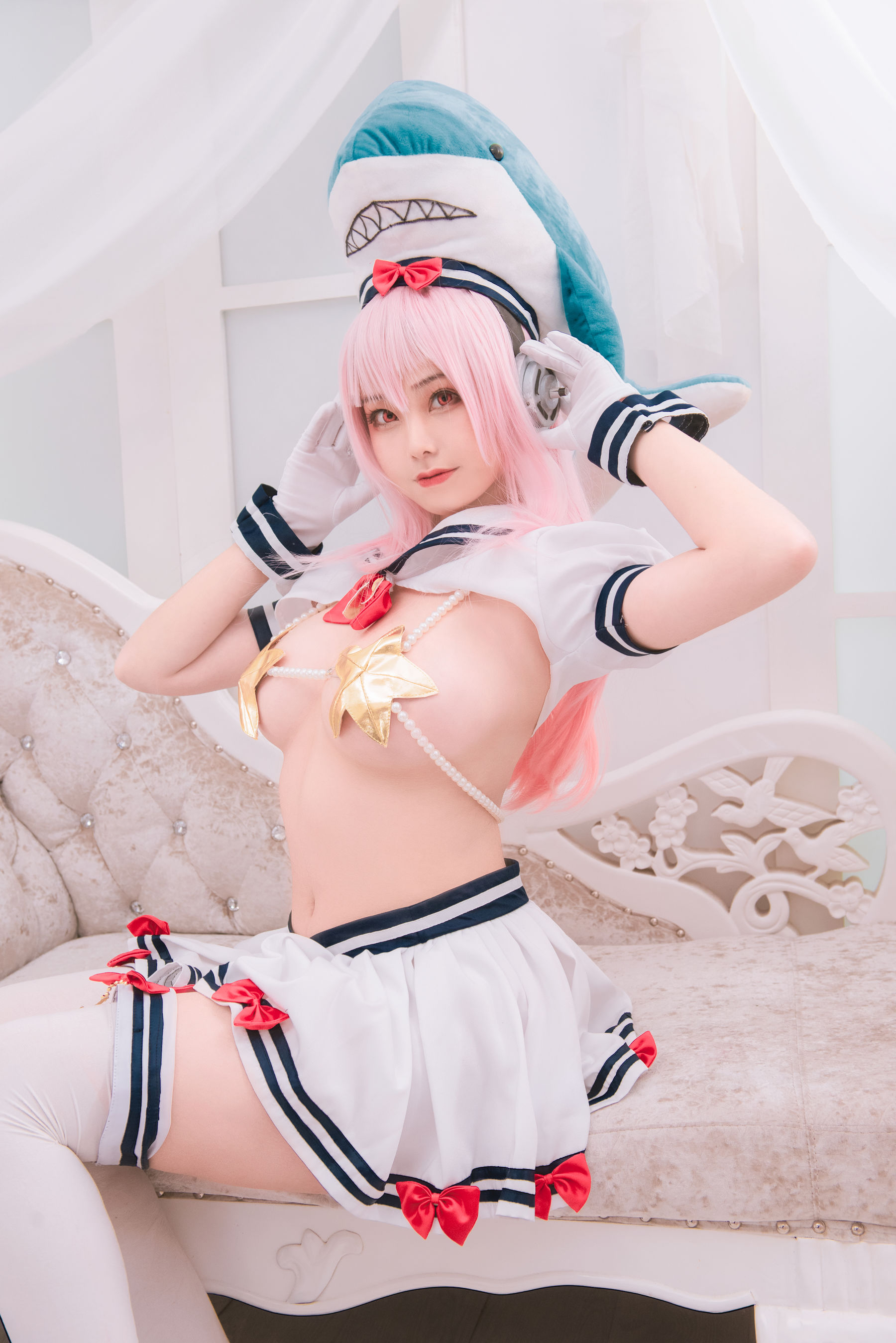 [Cosplay写真] 萌系小姐姐蜜汁猫裘 – 索尼子双鱼座 [12P]