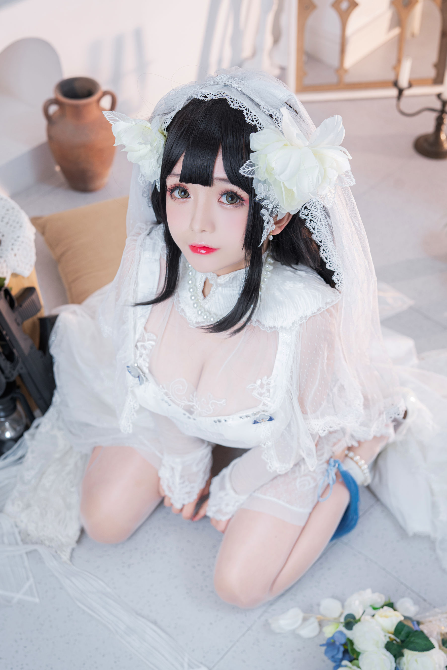 松本甜奈姣 – 95式婚纱 [52P]