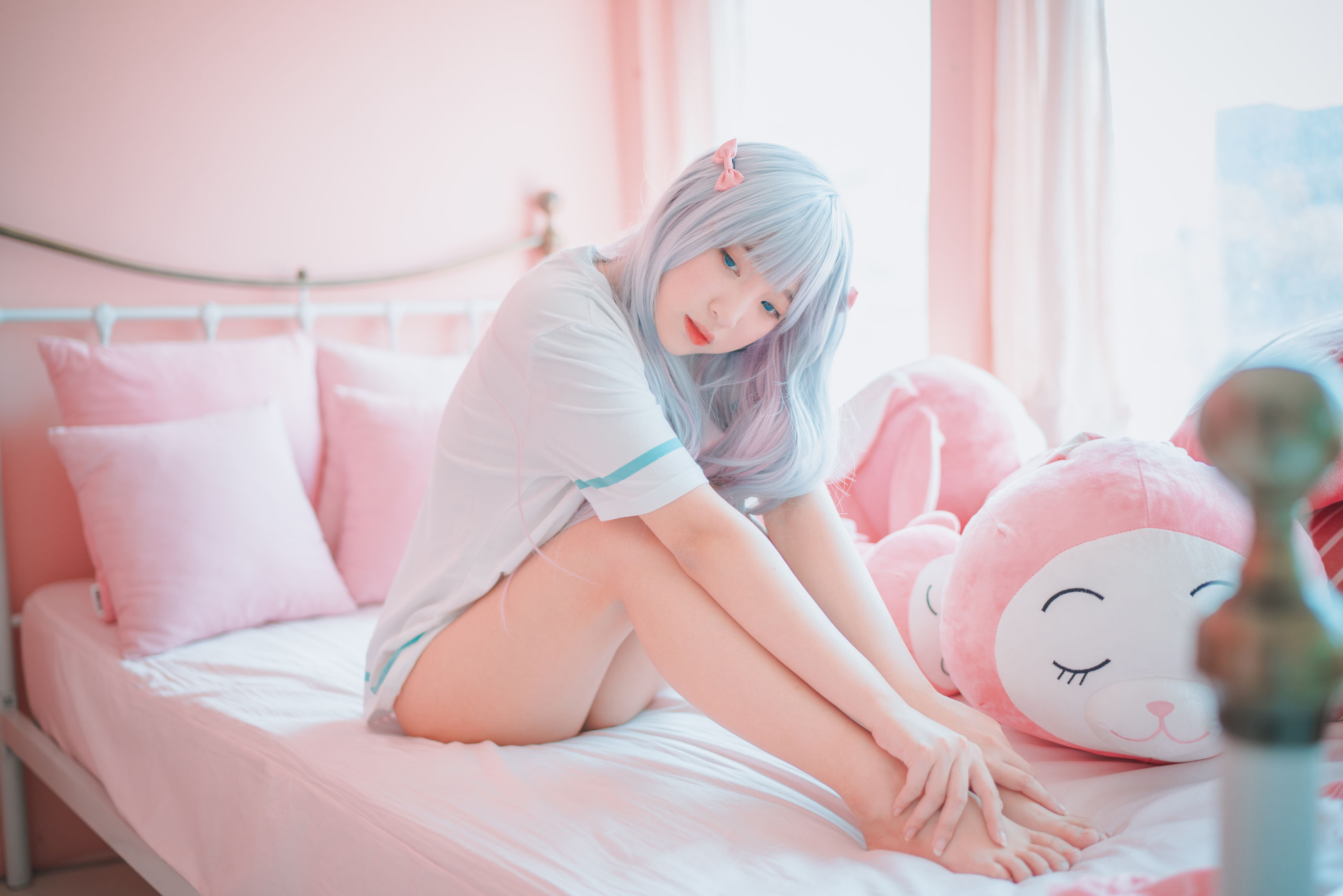 巨乳少女姜仁卿 – Eromanga Sensei [41P]