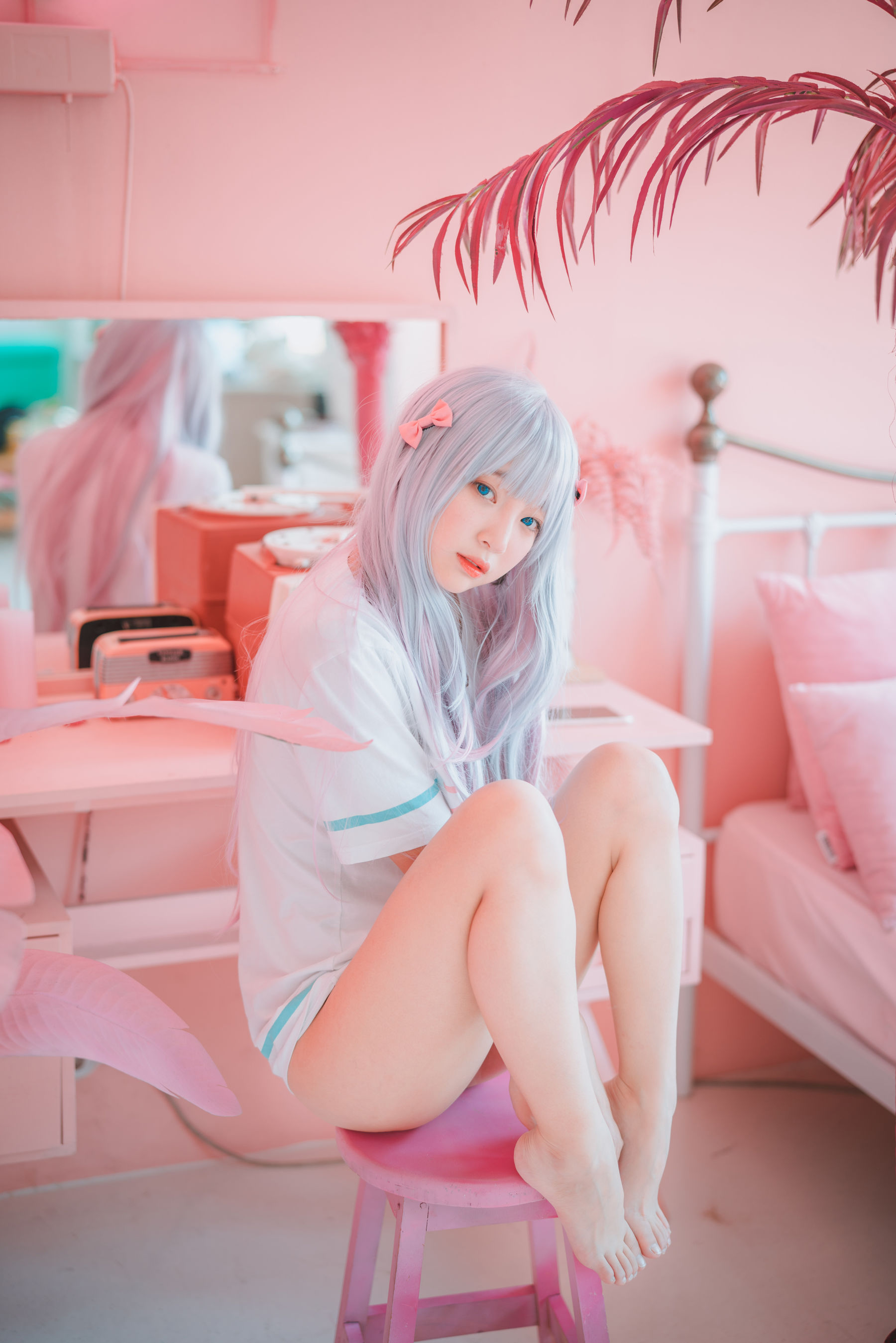 巨乳少女姜仁卿 – Eromanga Sensei [41P]