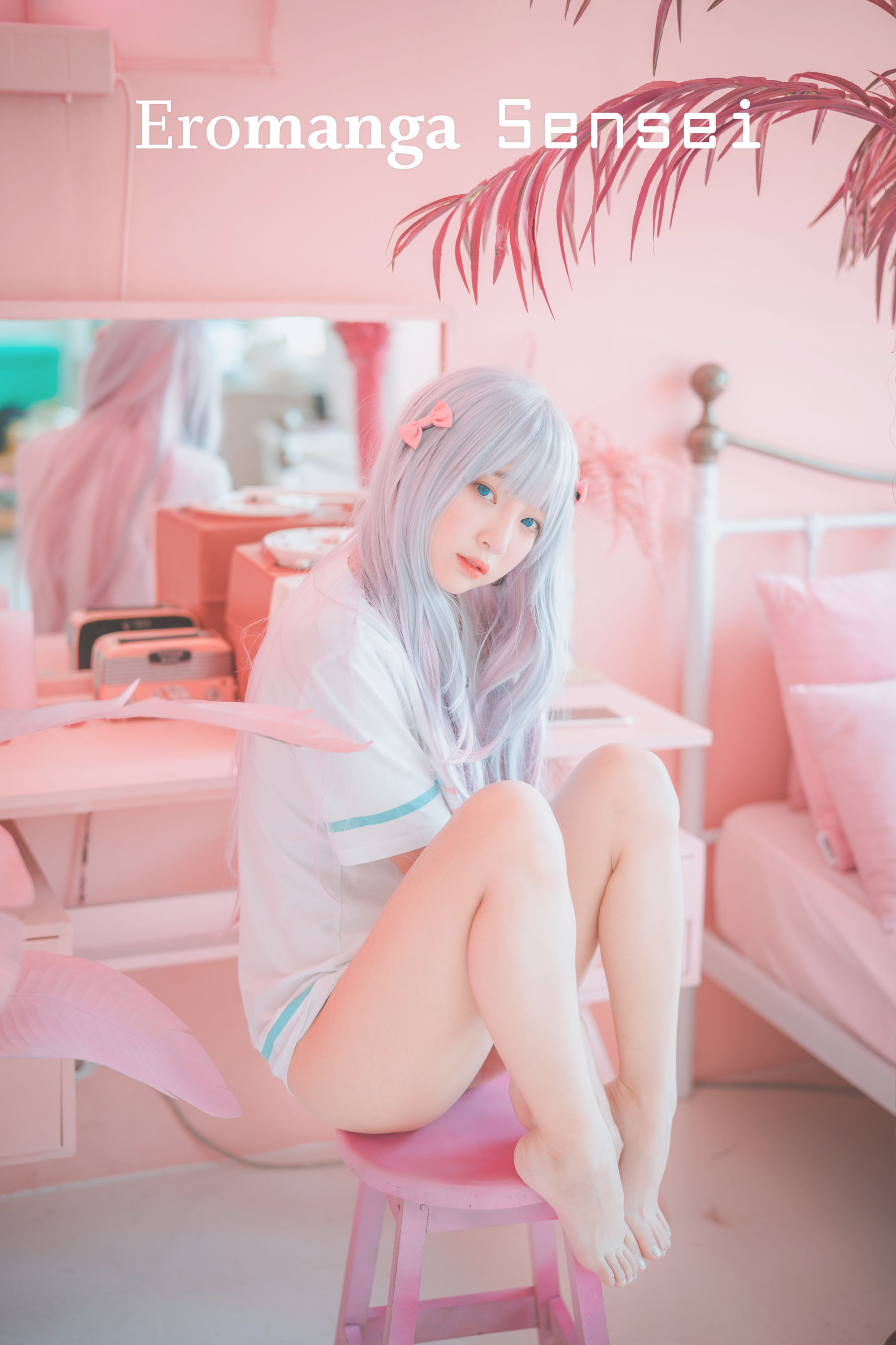 巨乳少女姜仁卿 – Eromanga Sensei [41P]