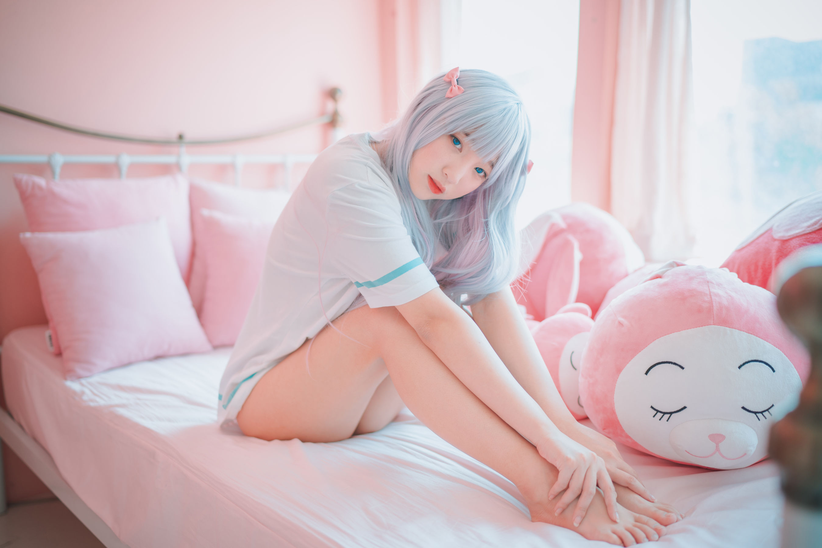 巨乳少女姜仁卿 – Eromanga Sensei [41P]
