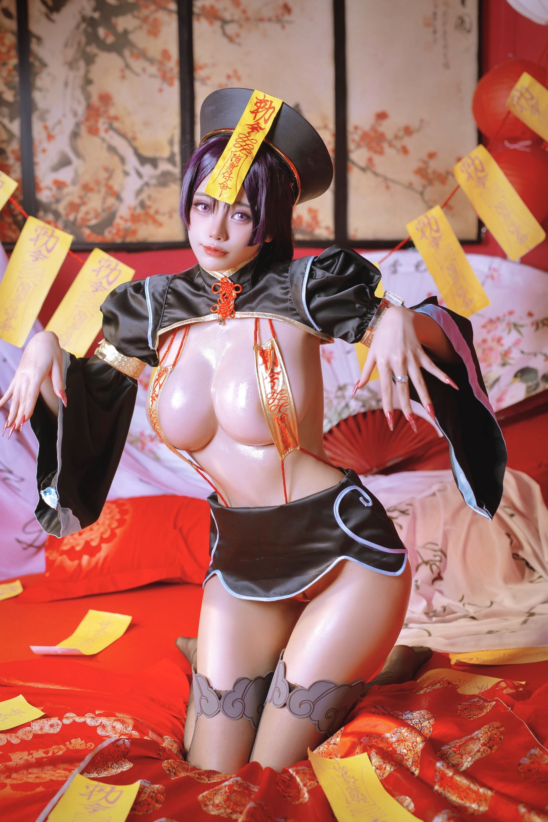 日本性感萝莉Byoru – Mama Jiangshi 小僵尸 [35P]