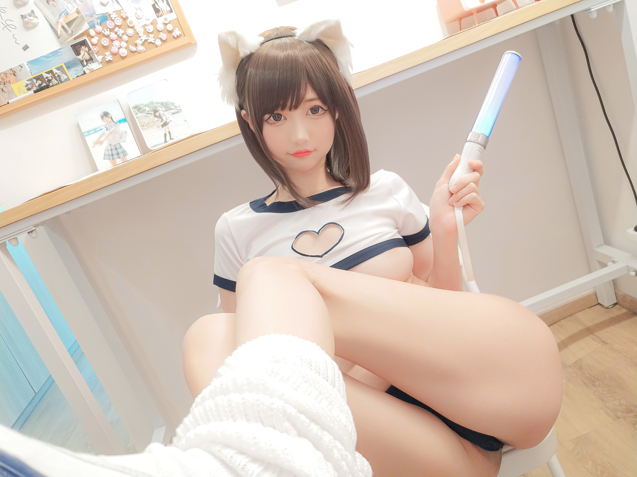 NAGISA魔物喵 – 猫の運動服 [19P]