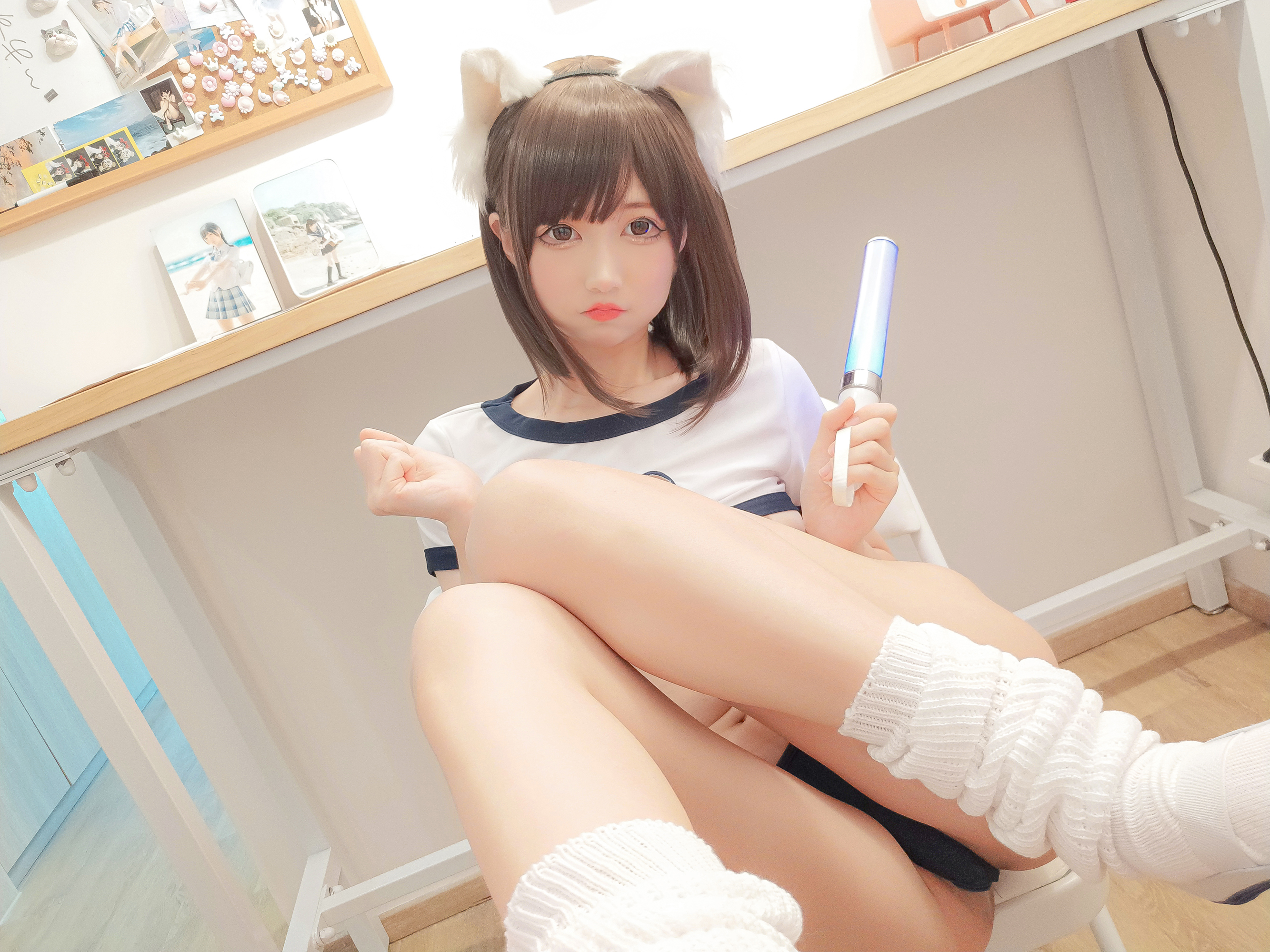 NAGISA魔物喵 – 猫の運動服 [19P]