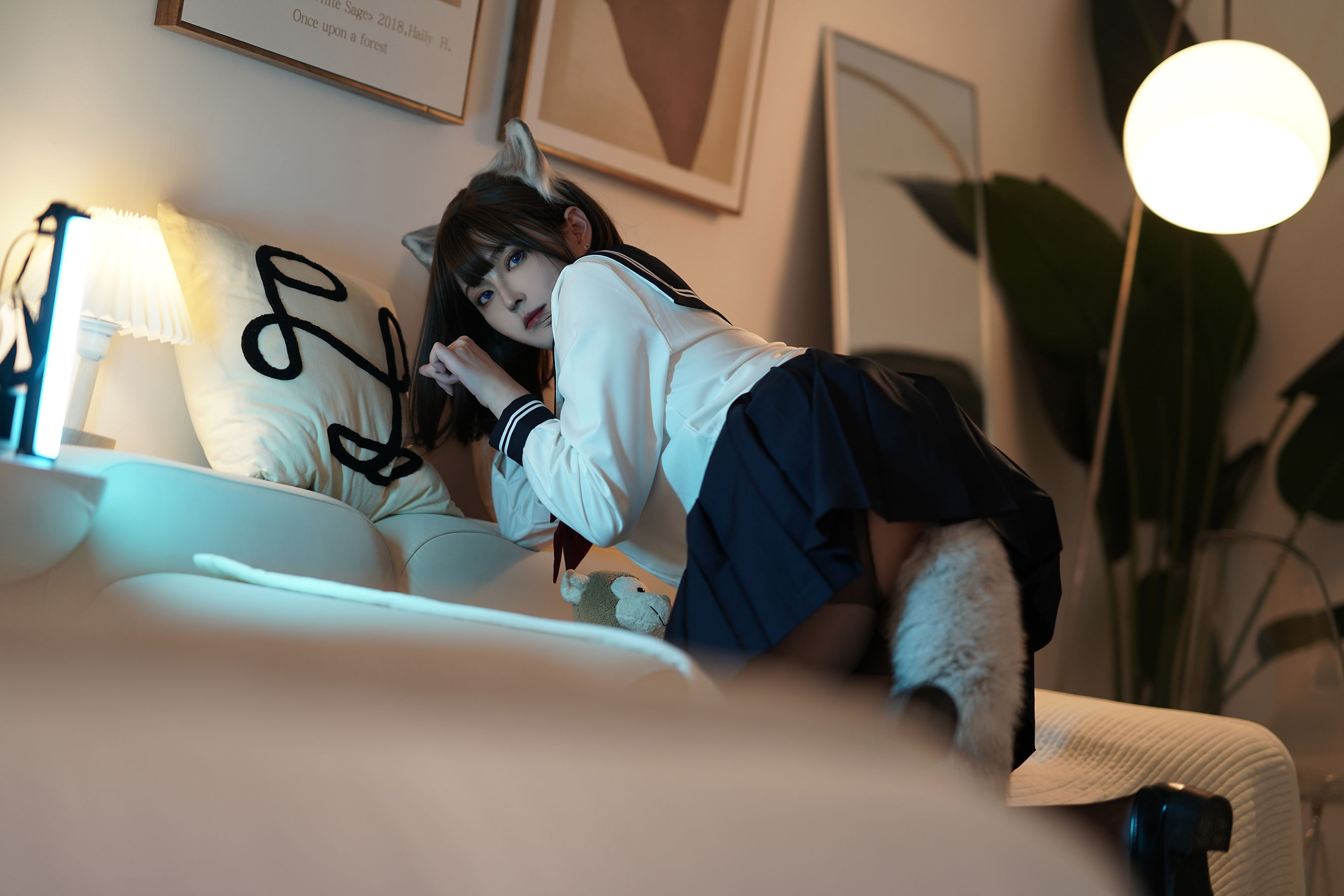 Natsuko夏夏子 – 大尾巴喵 [50P]