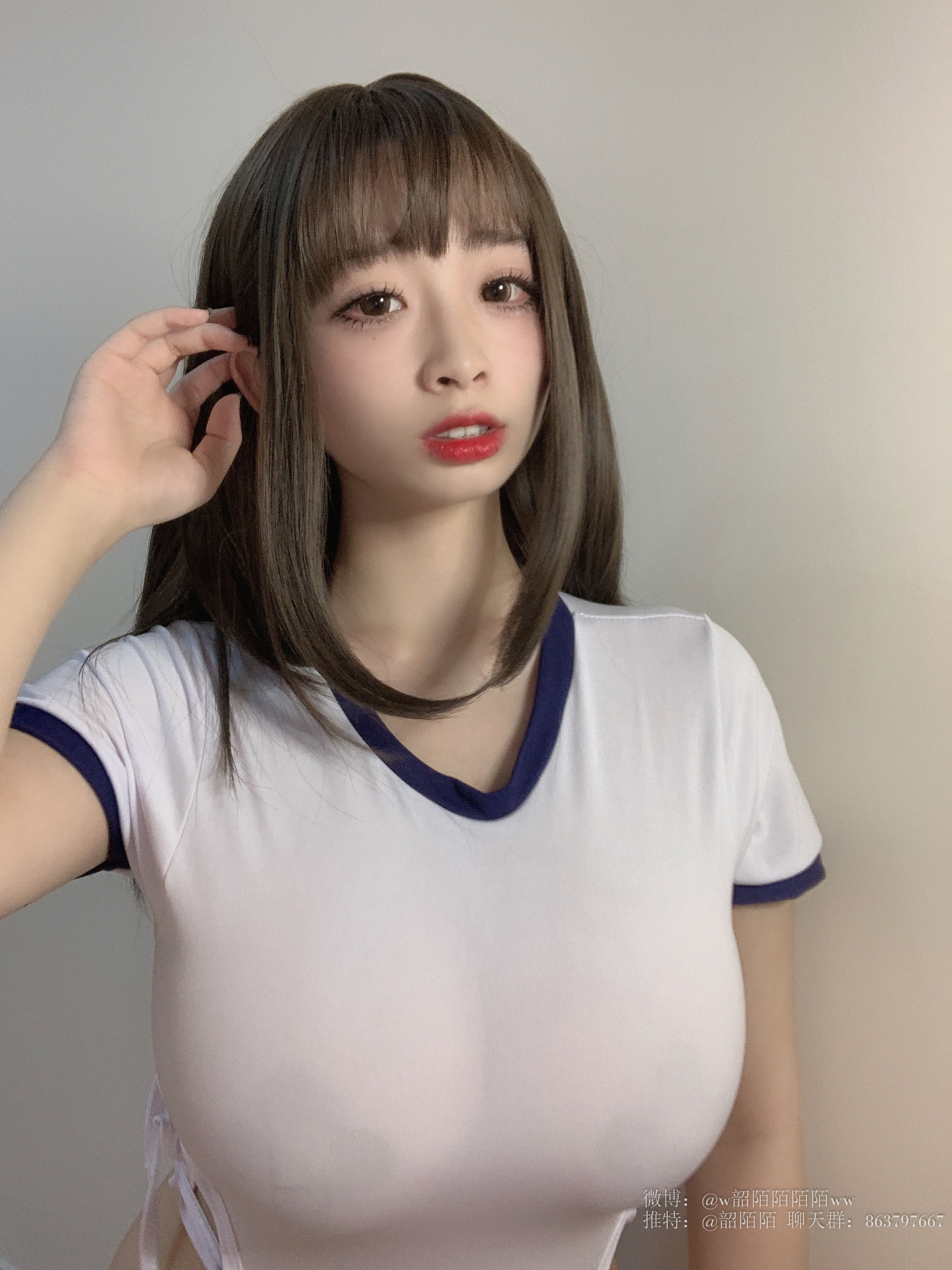 Cosplay美女韶陌陌 体操服 [20P]